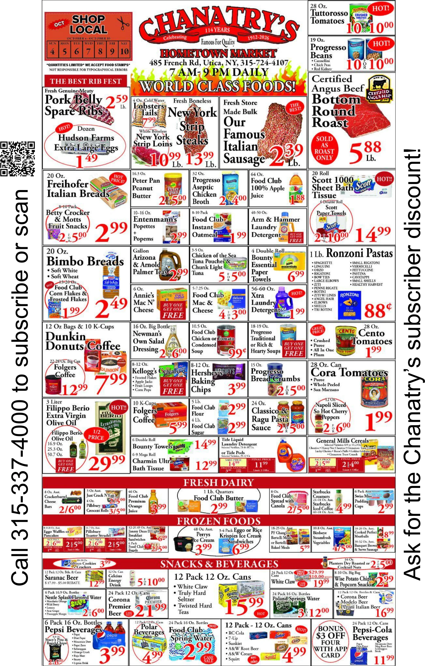 Chanatry's Hometown Market Weekly Ad - Page 2