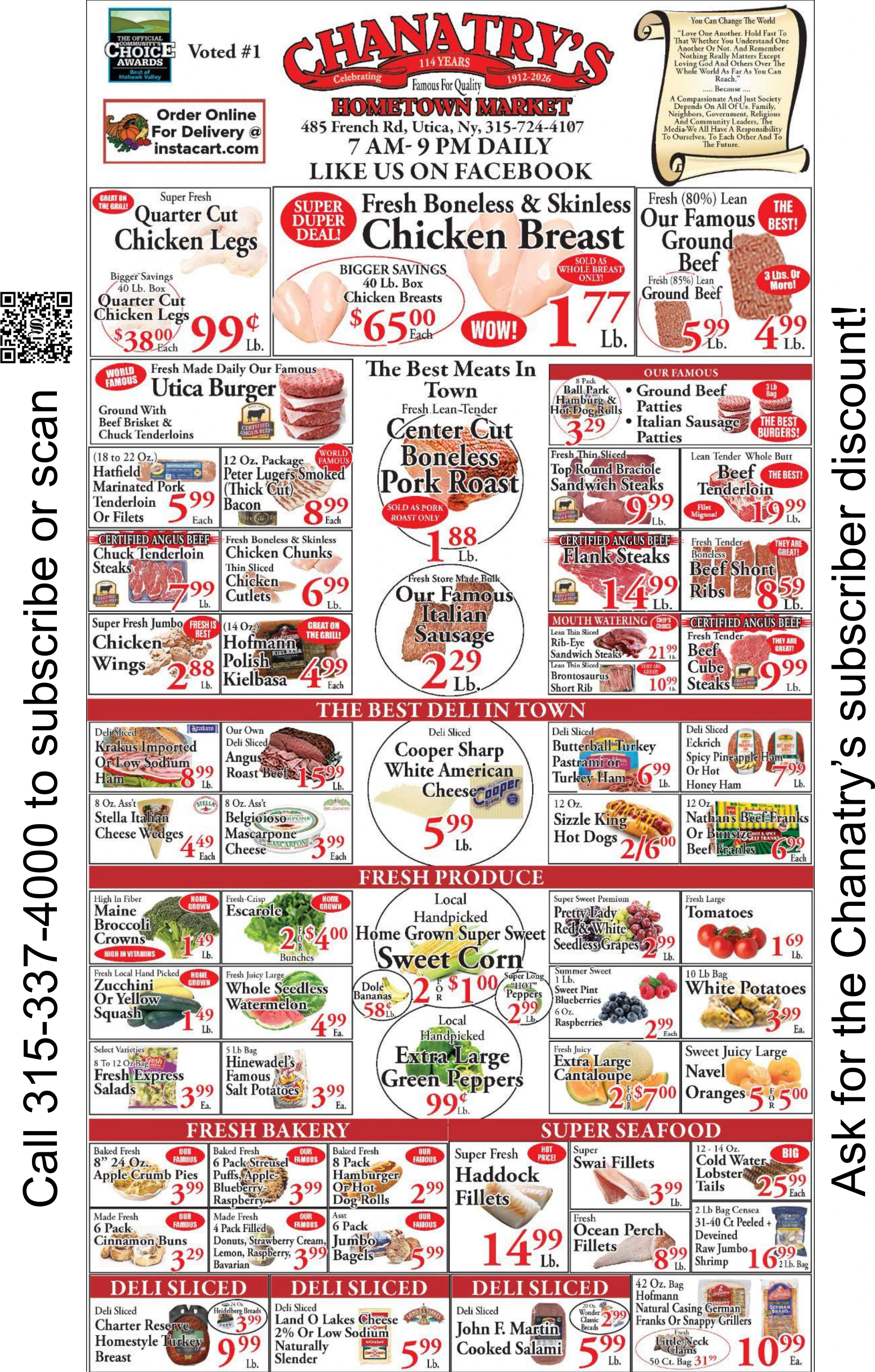 Chanatry's Hometown Market Weekly Ad - Page 2