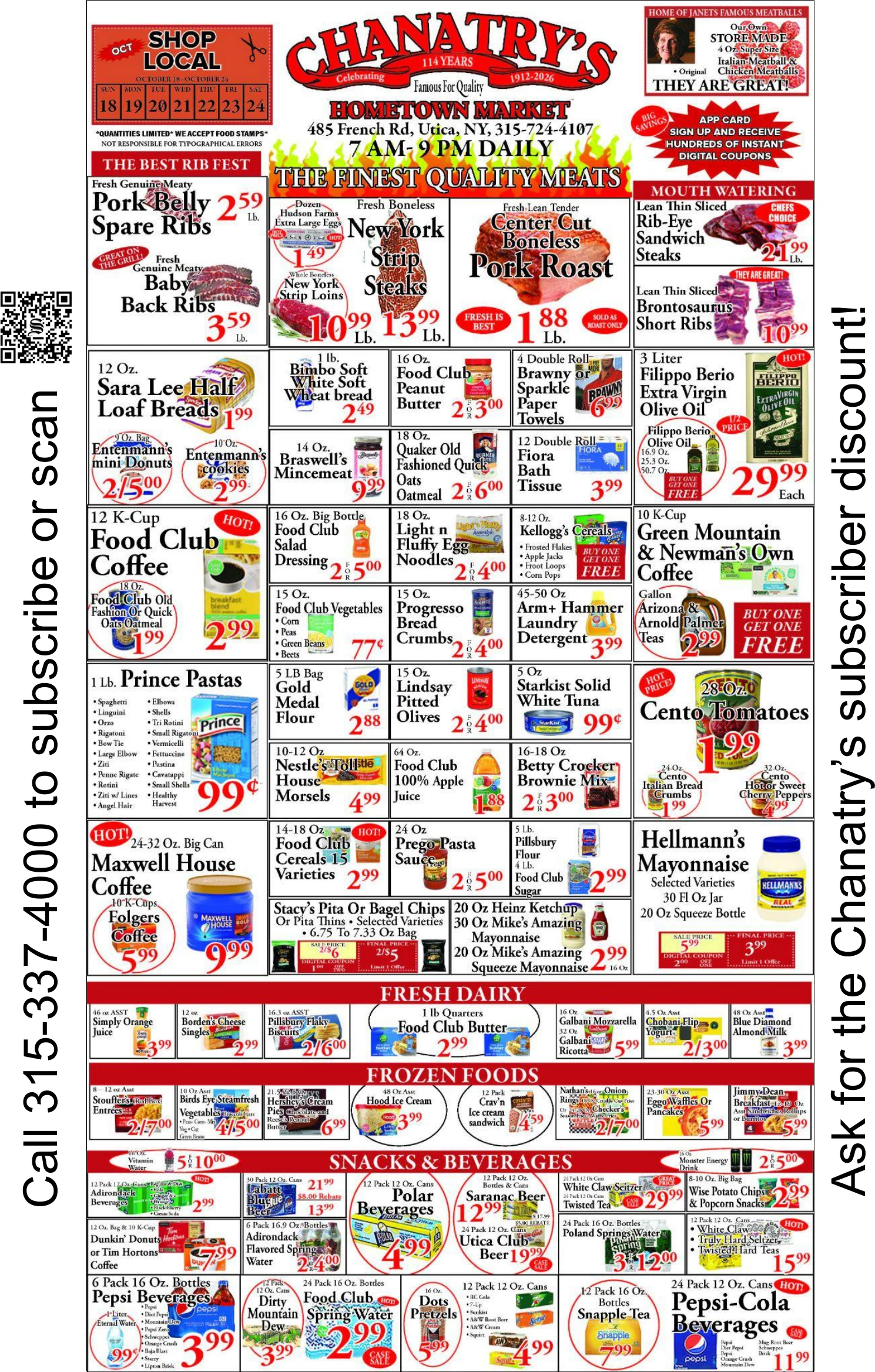 Chanatry's Hometown Market Weekly Ad - Page 2