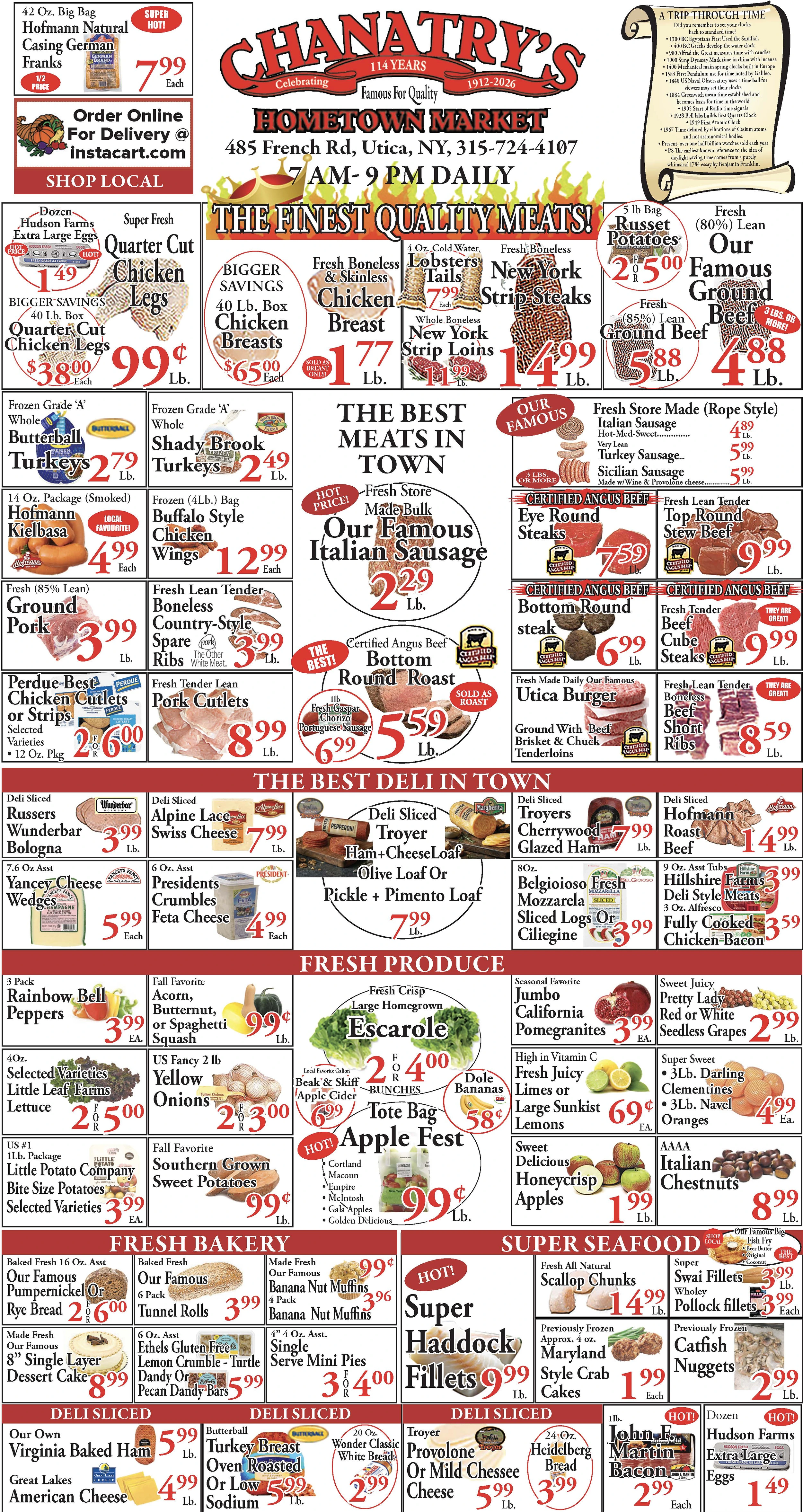 Chanatry's Hometown Market Weekly Ad - Page 2