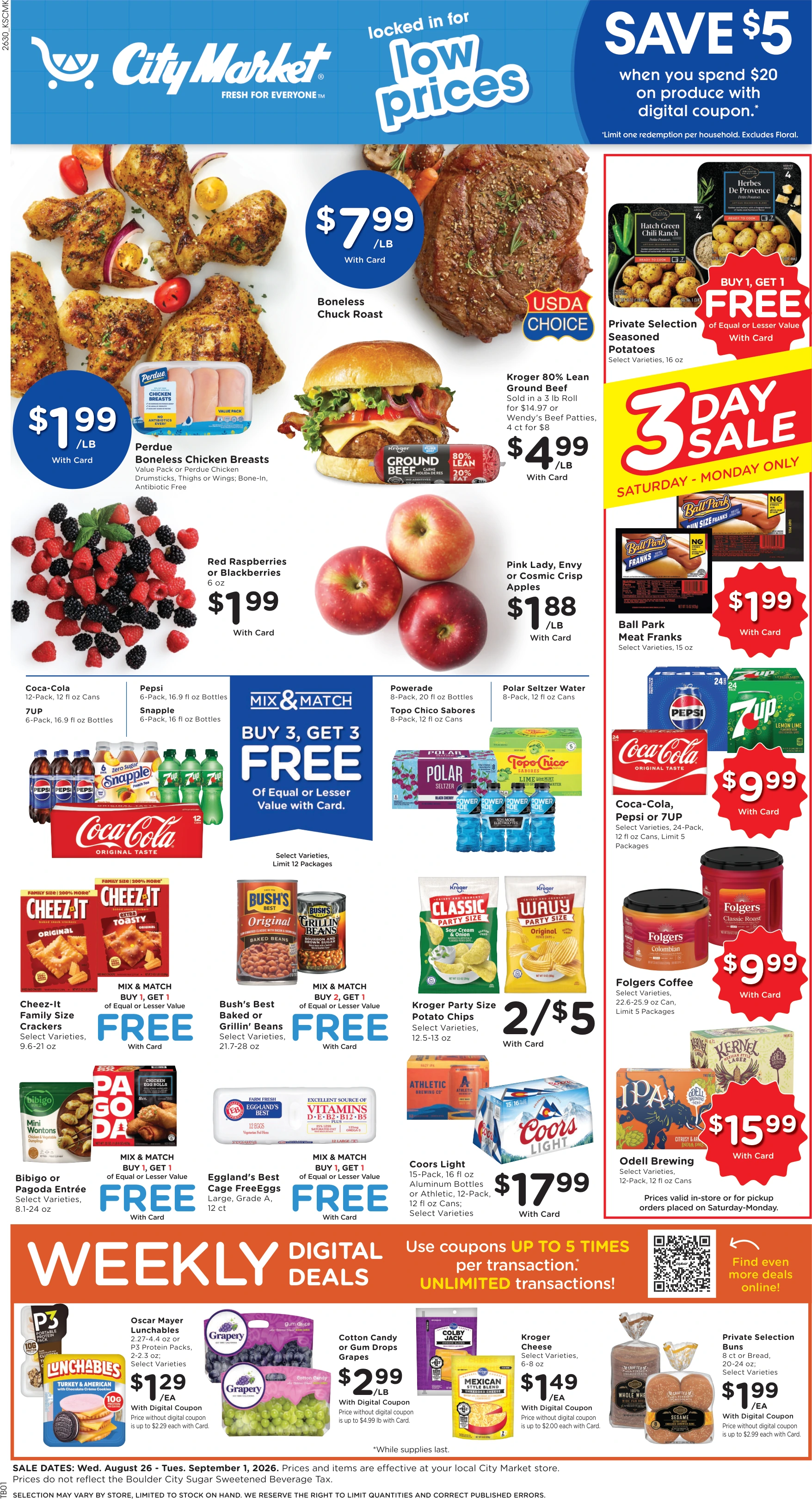 City Market Weekly Ad - Page 1
