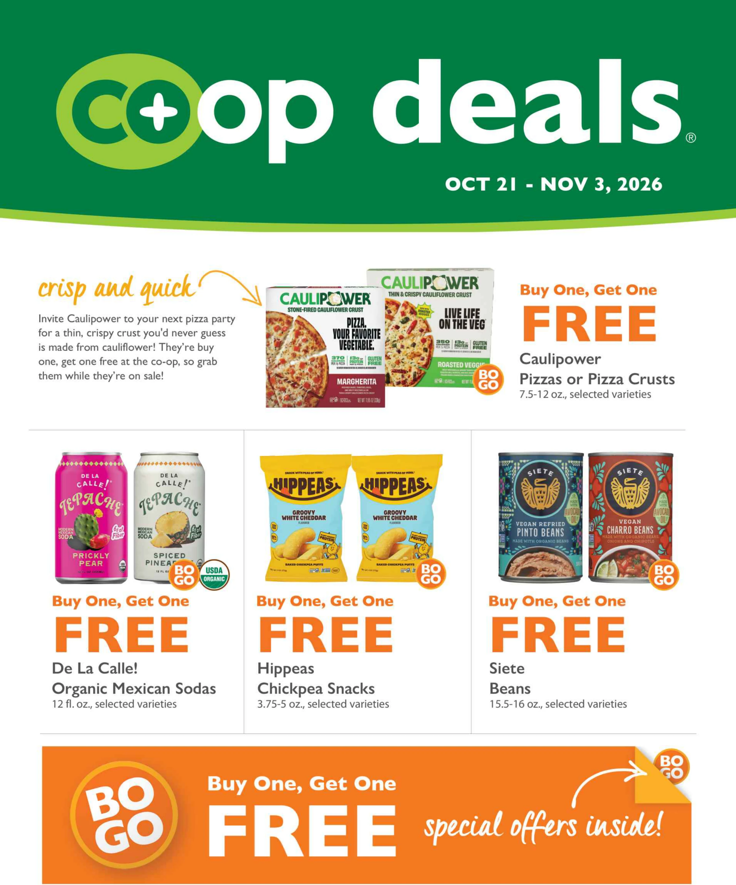 Co-opportunity Natural Foods Co-opportunity Natural Foods - Page 1