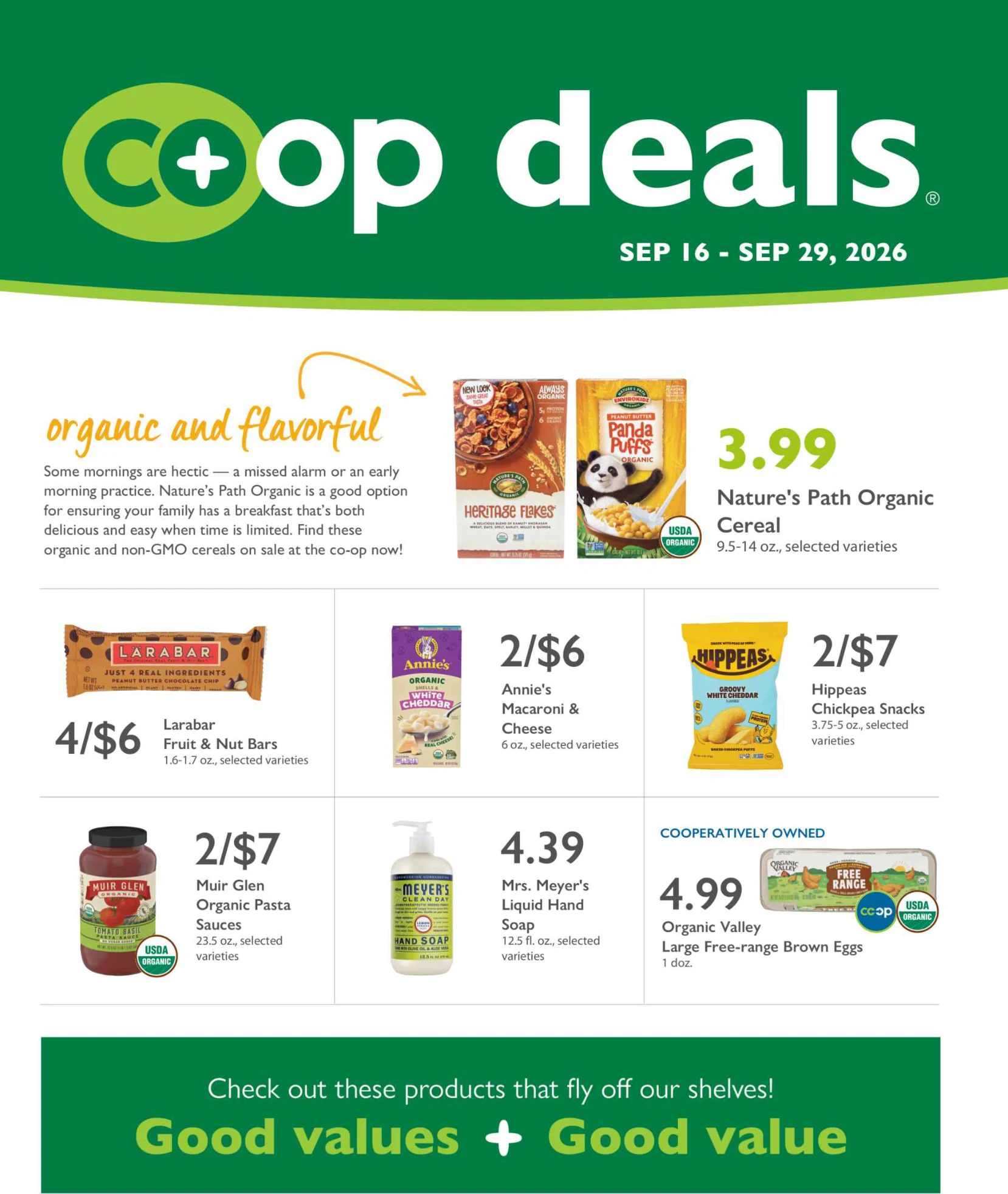Co-opportunity Natural Foods Co-opportunity Natural Foods - Page 1