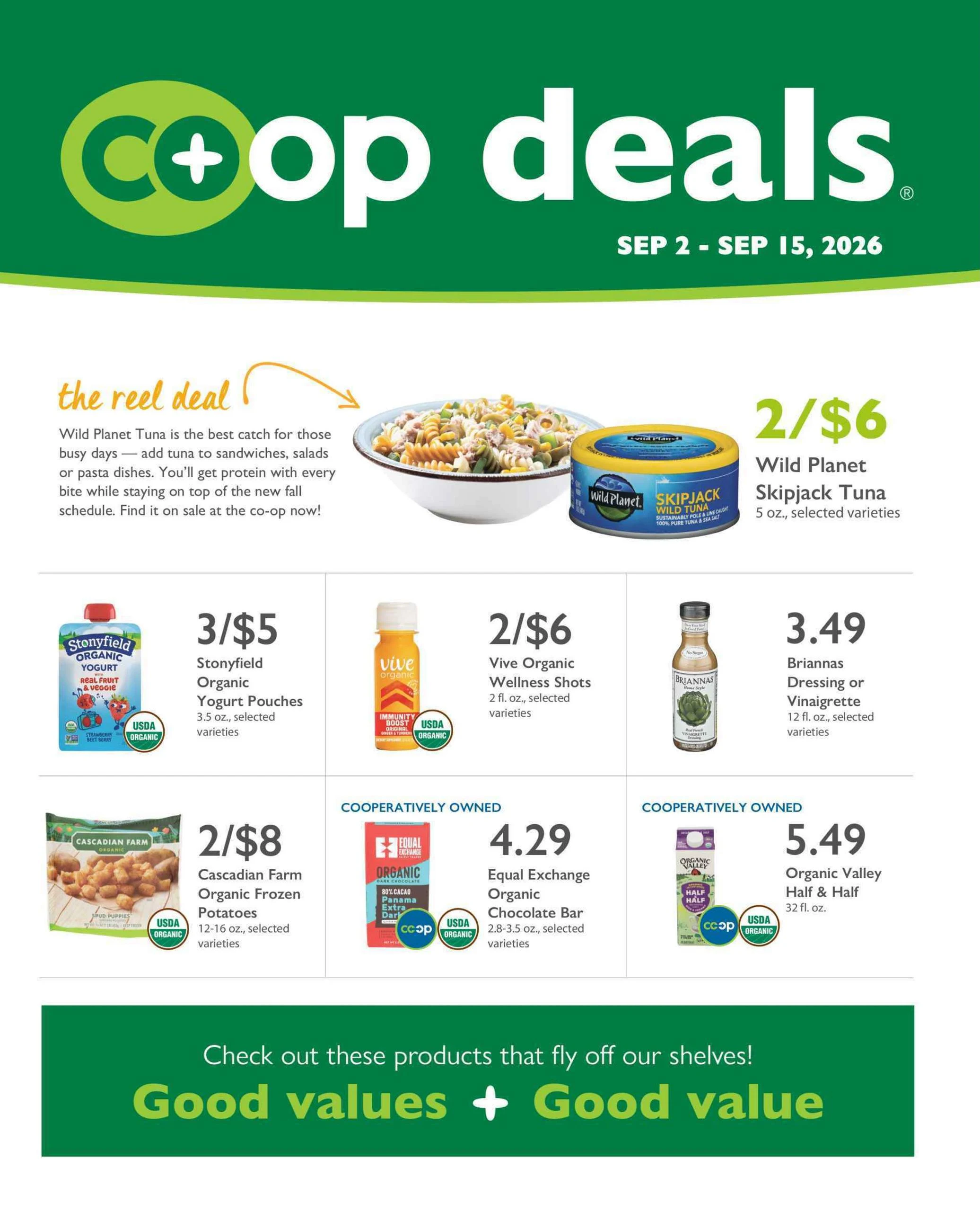 Co-opportunity Natural Foods Indexed Bi-Weekly - Page 1
