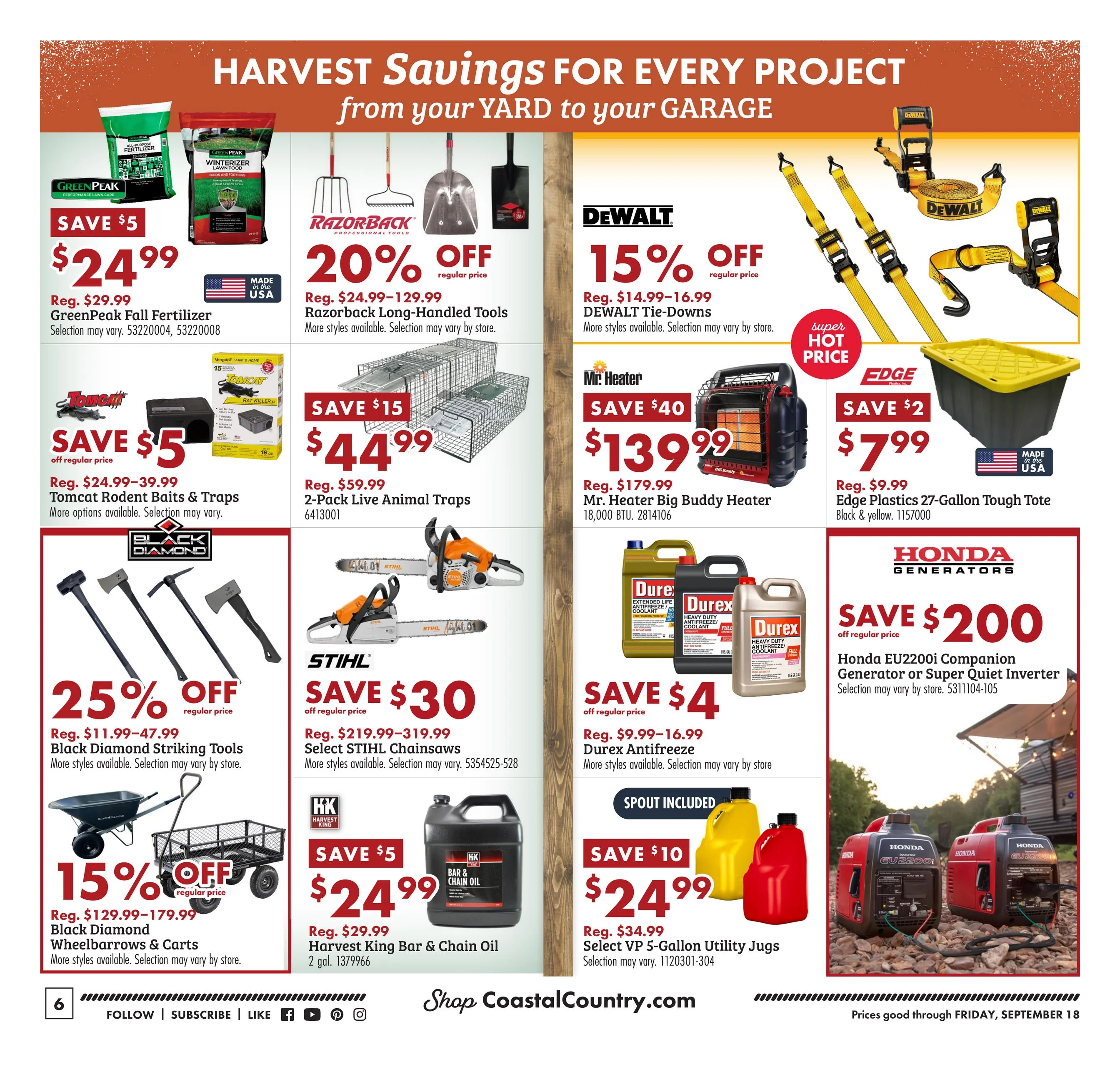 Coastal Farm Fall Into Savings - Page 6