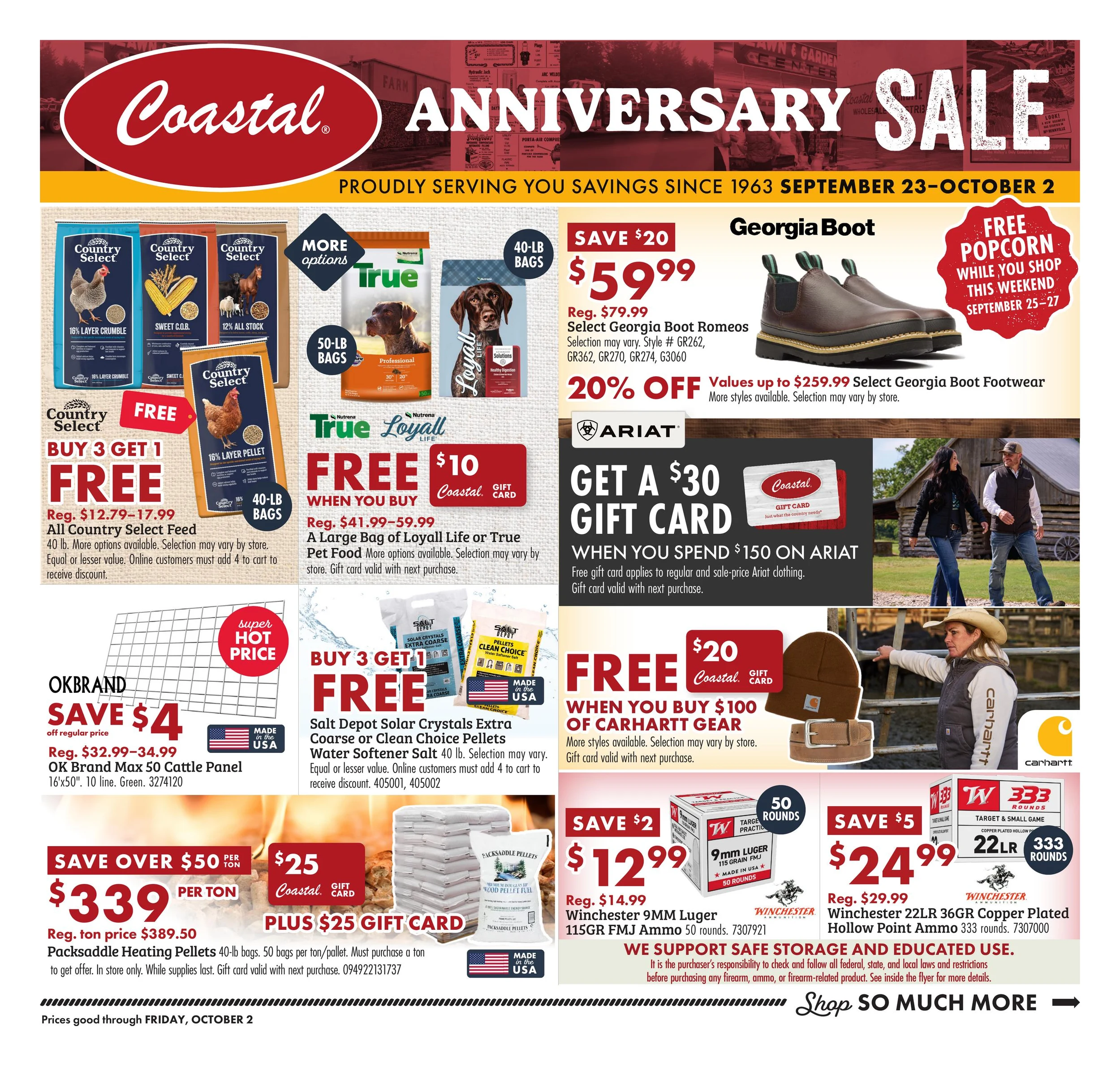 Coastal Farm Anniversary Sale - Page 1
