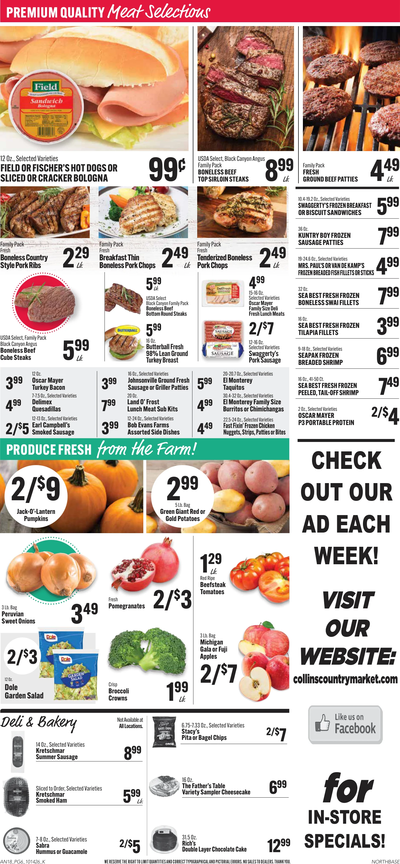 Collins Country Market Weekly Ad - Page 6