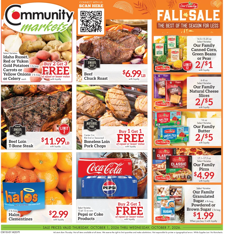 Community Markets - Greenfield / Hillsboro Weekly Specials - Page 1