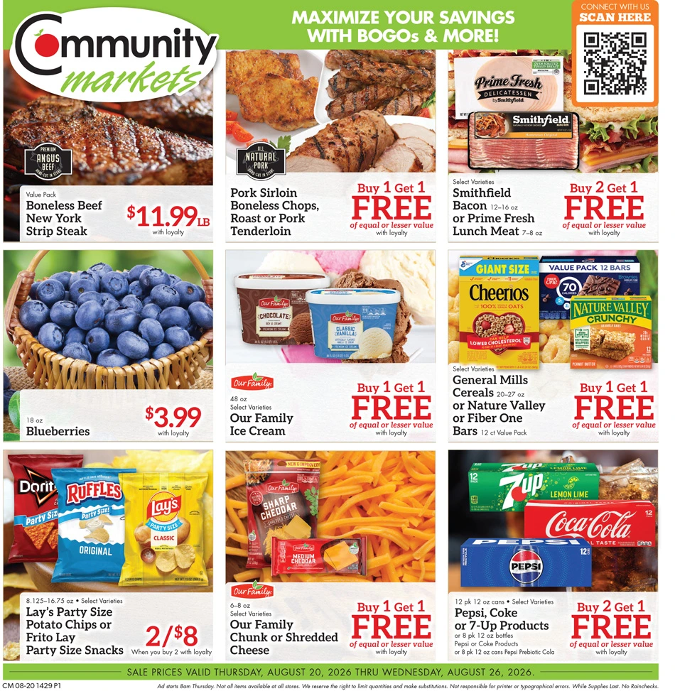 Community Markets Weekly Specials - Page 1