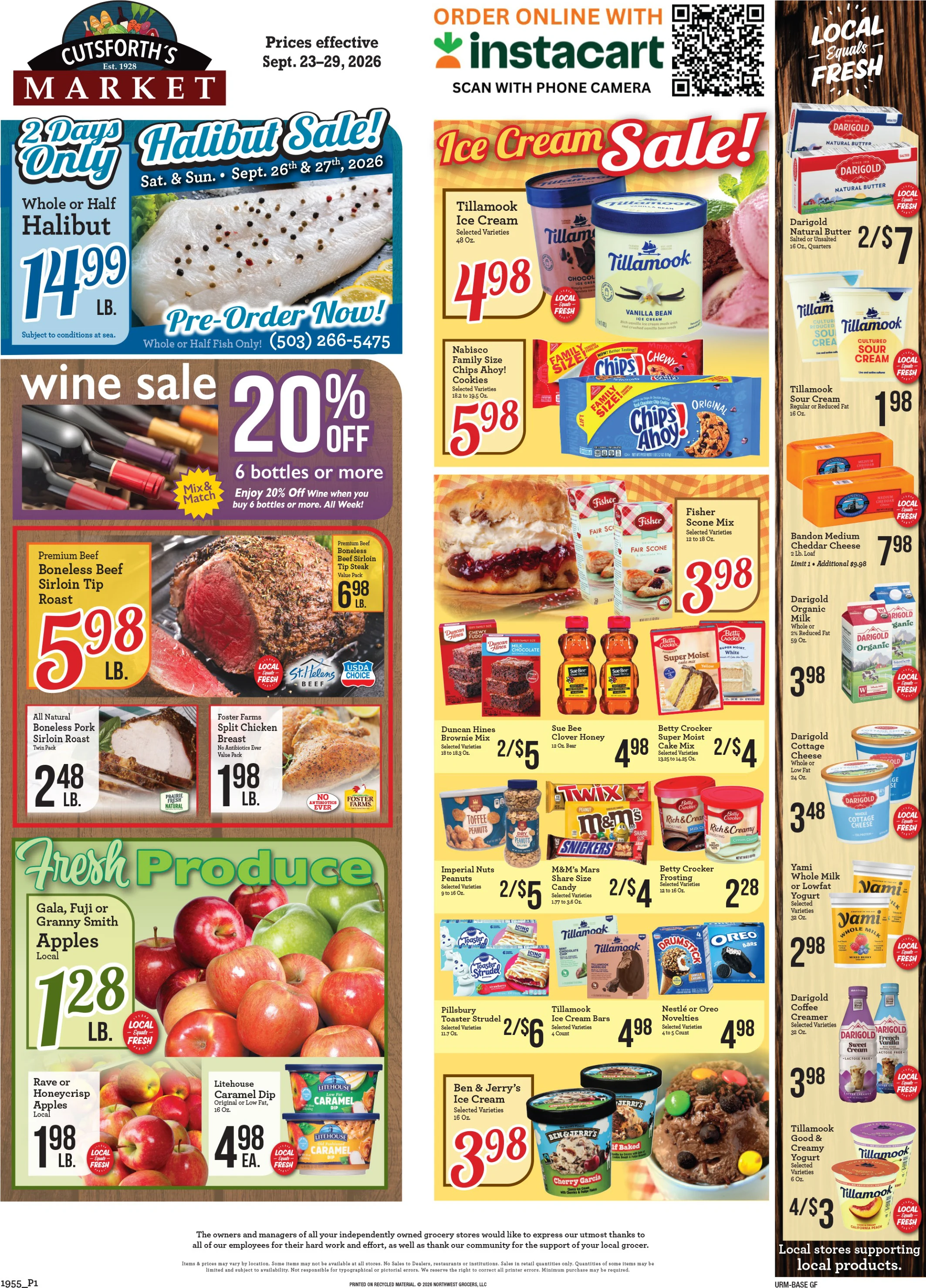 Cutsforth's Market Cutsforth's Market Weekly Ad - Page 1