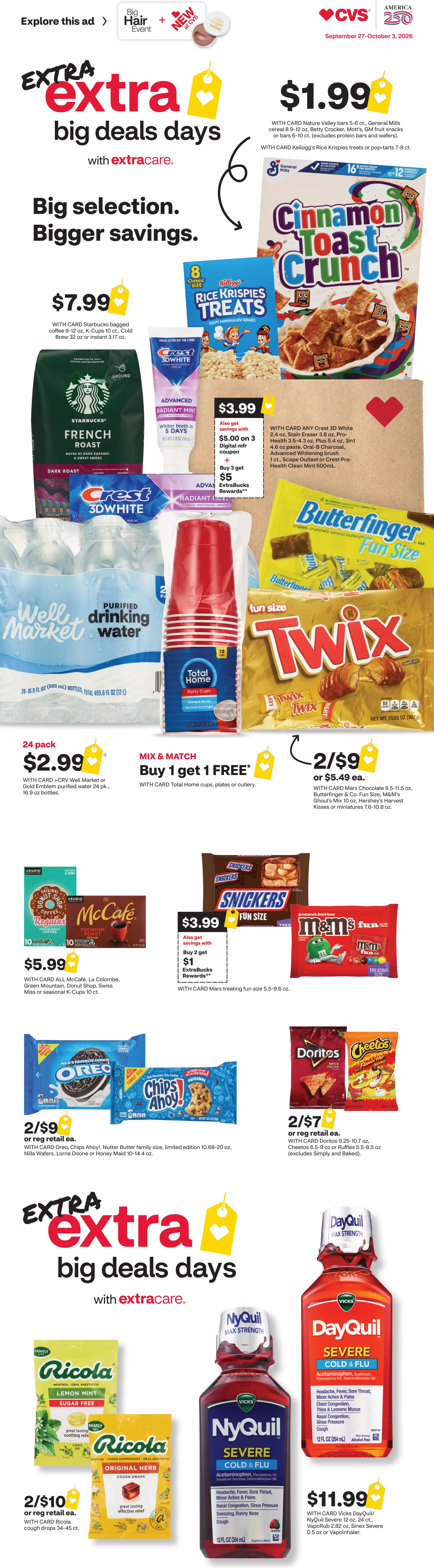 CVS Pharmacy Weekly Ad - Page 1