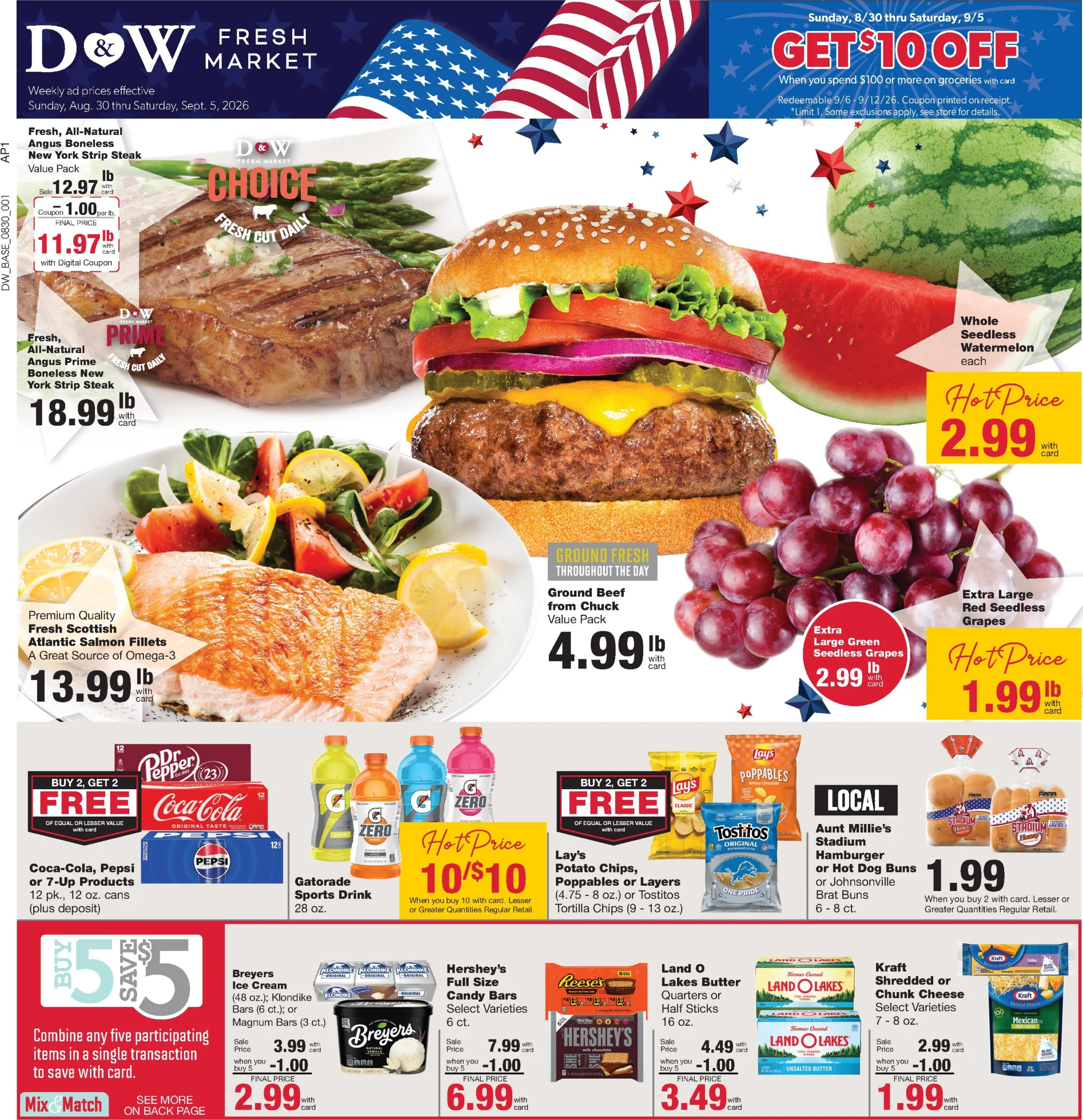 D&W Fresh Market Current Ad - Page 1