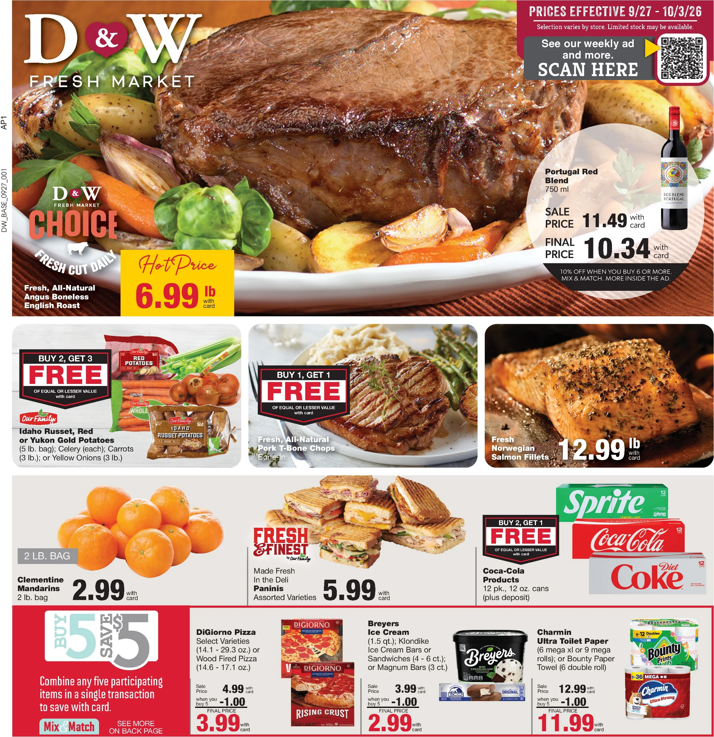 D&W Fresh Market Current Ad - Page 1