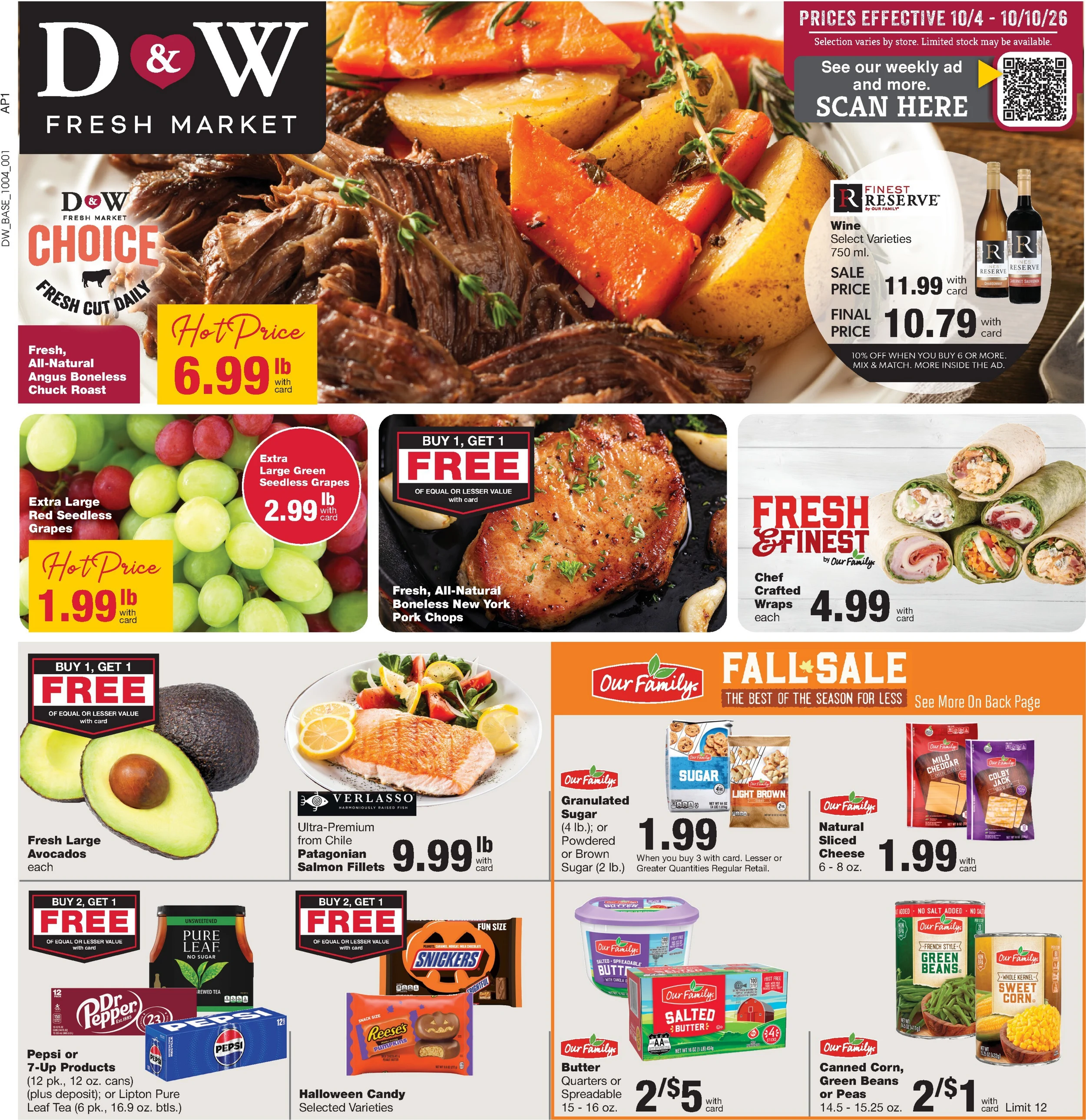 D&W Fresh Market Current Ad - Page 1