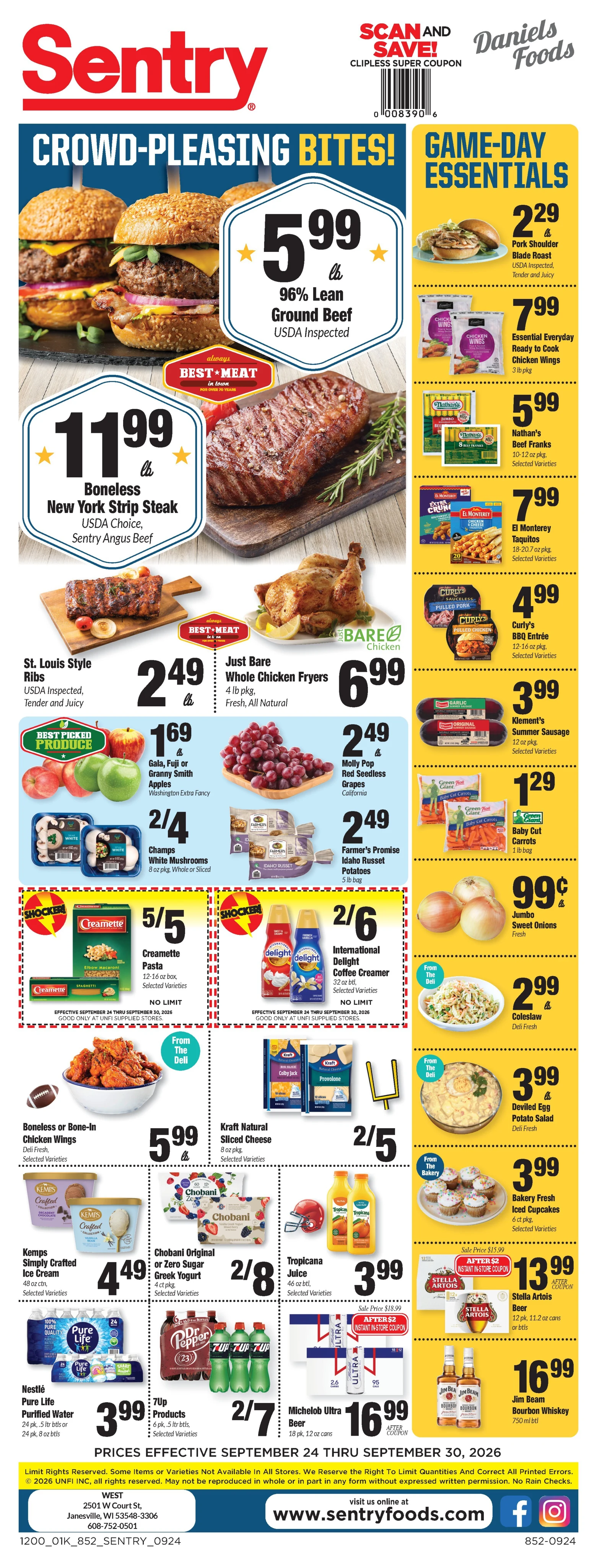 Daniels Weekly Ad - Page 1