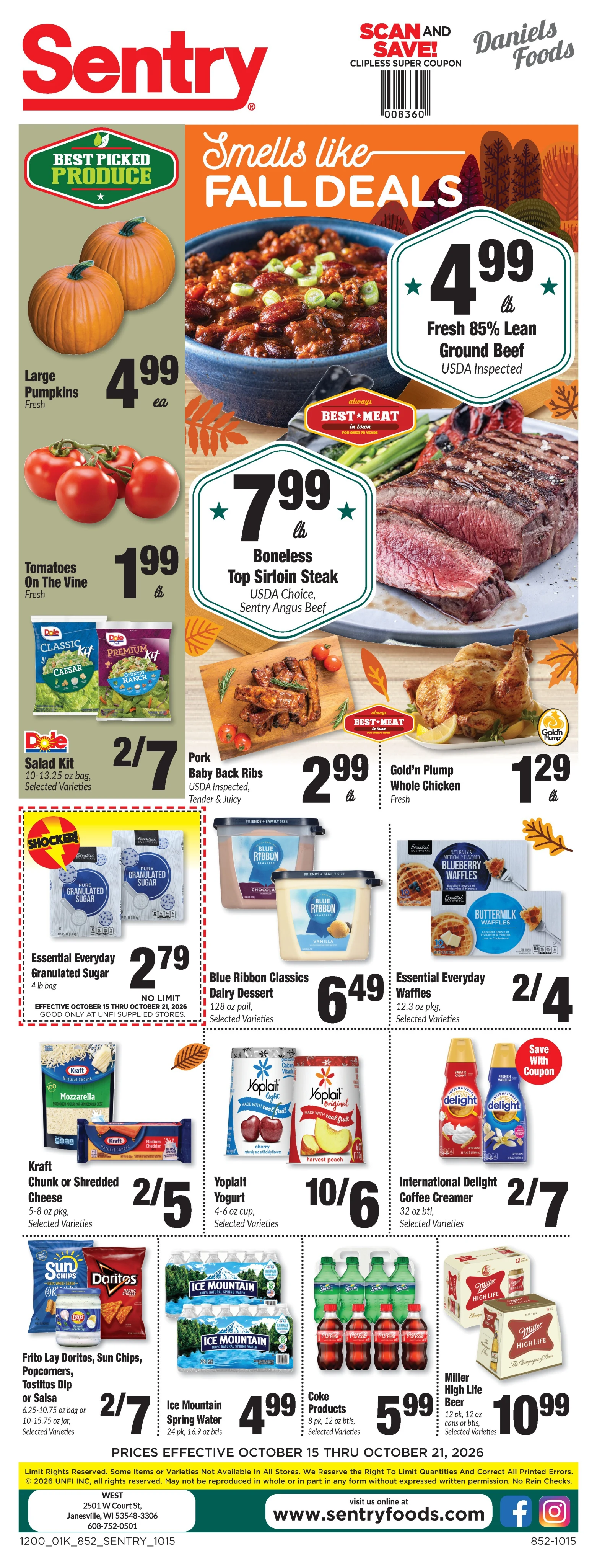 Daniels Weekly Ad - Page 1