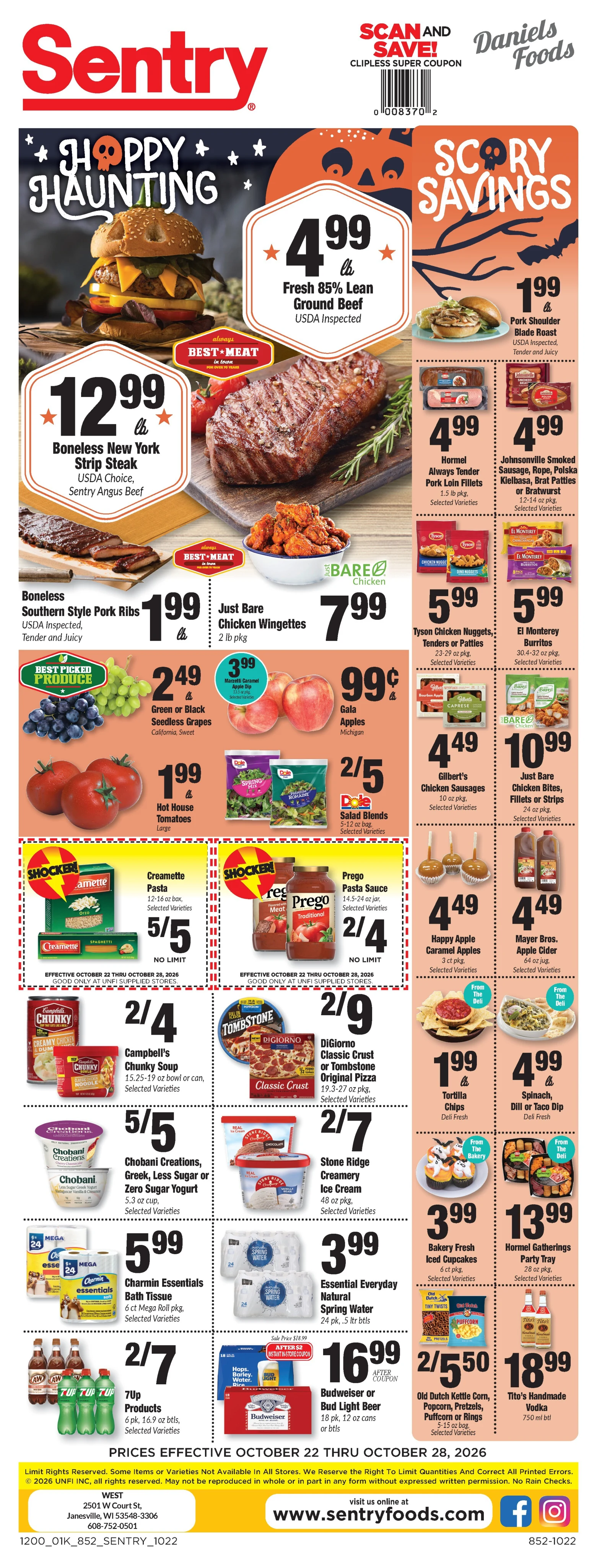 Daniels Weekly Ad - Page 1