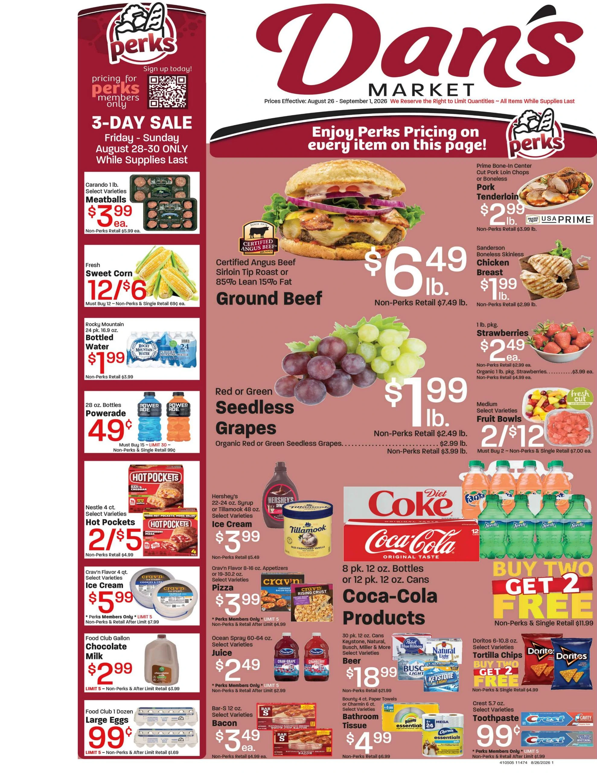 Dan's Fresh Market Weekly Ad - Page 1