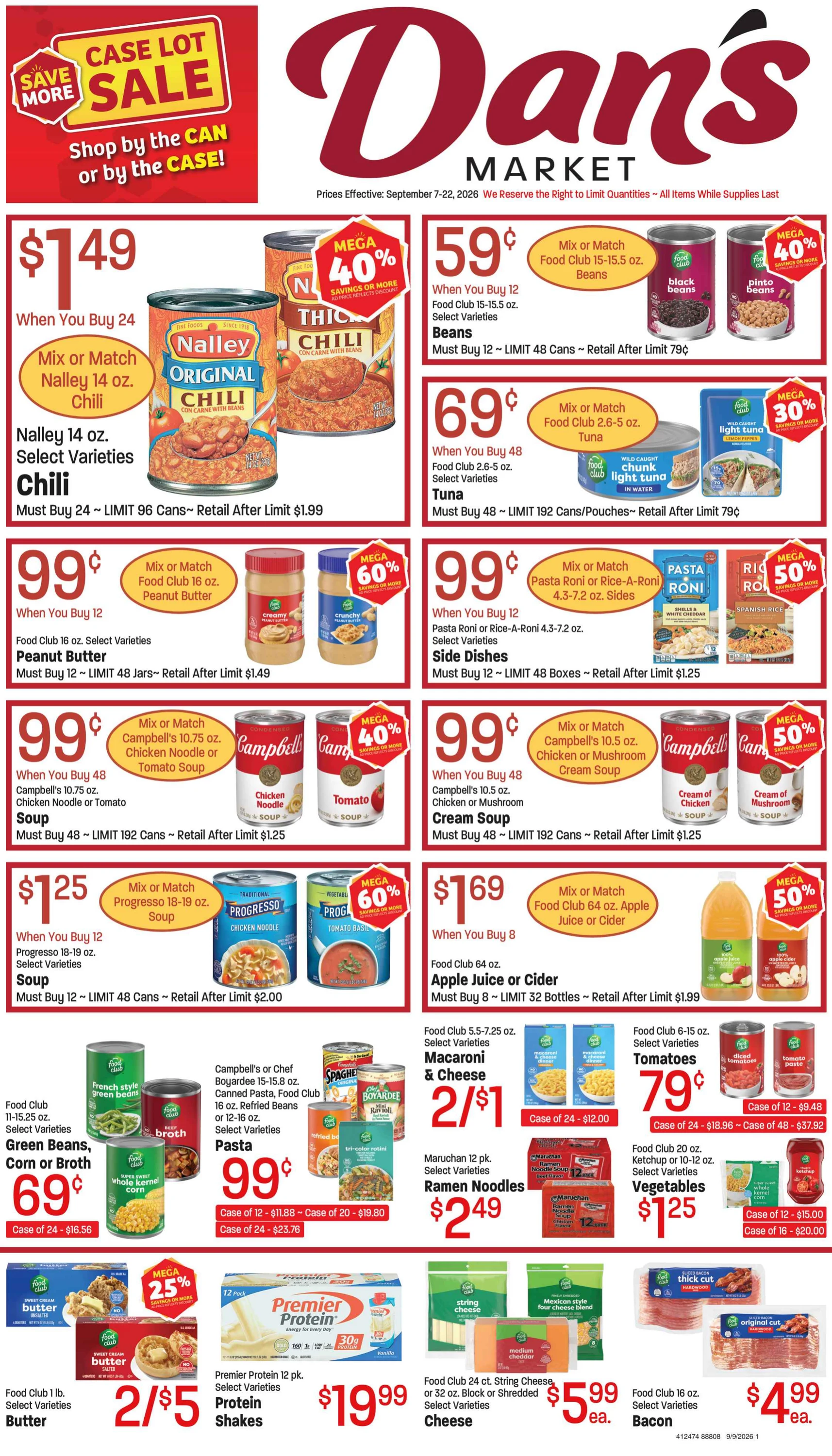 Dans Market Weekly Ad - Page 1