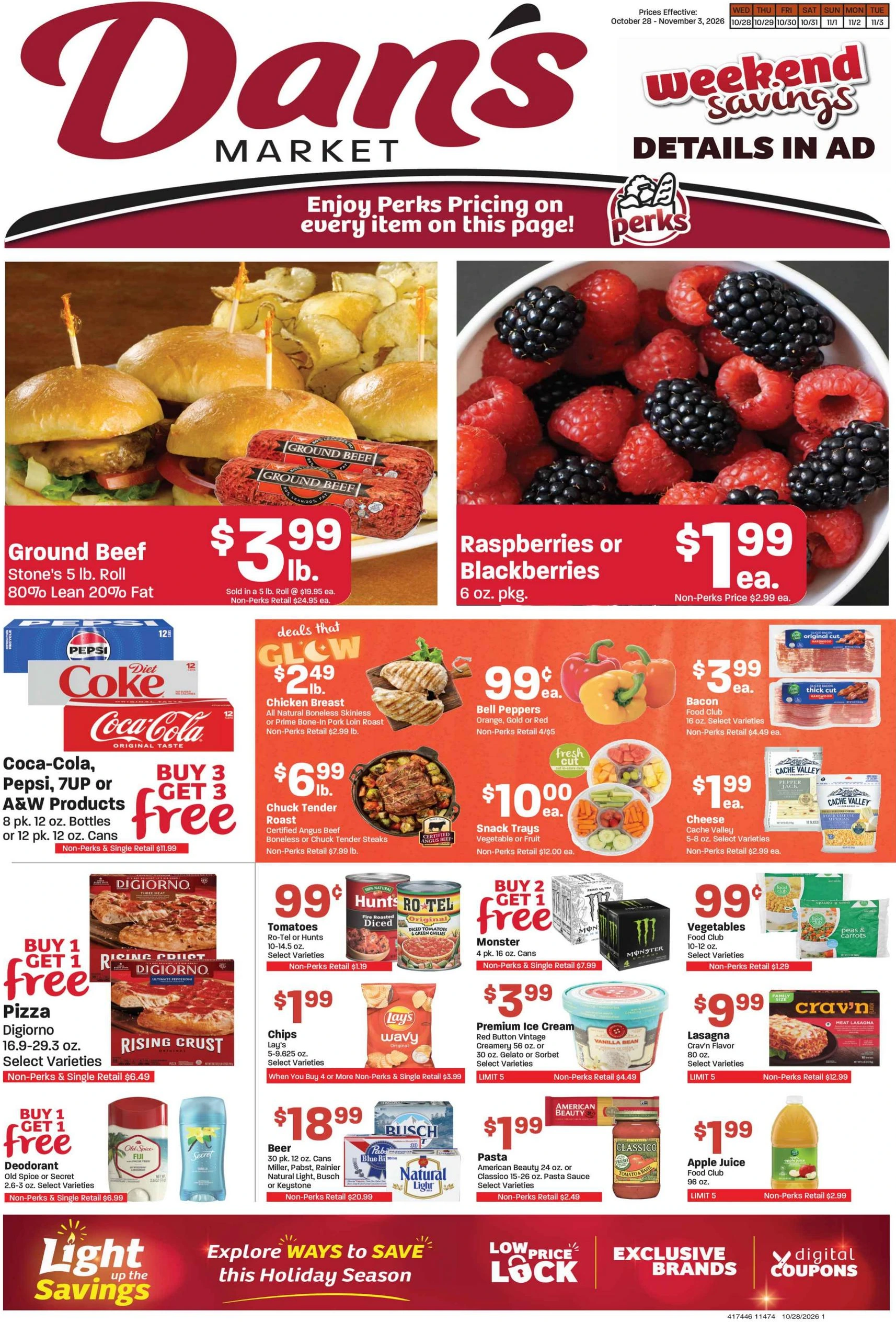 Dans Market Weekly Ad - Page 1