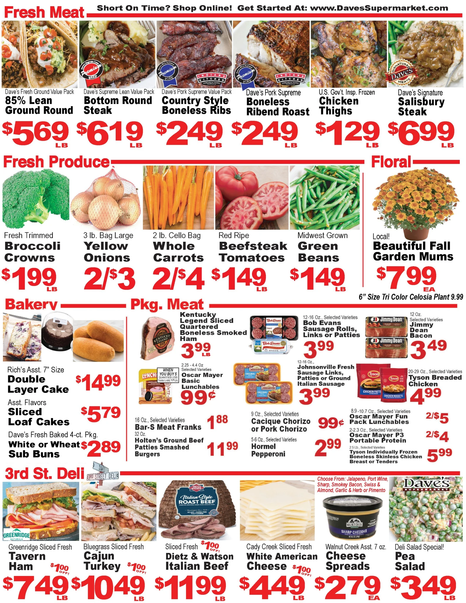 Daves Supermarket Fairbury IL Current Ad - Page 2
