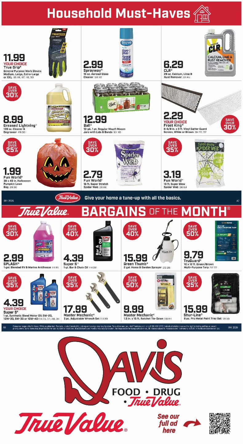Davis Food & Drug 2026; September True Value Savings - Page 2