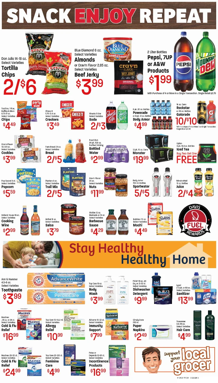 Davis Food & Drug 2026; September 2-8; Grillin' Deals - Page 5