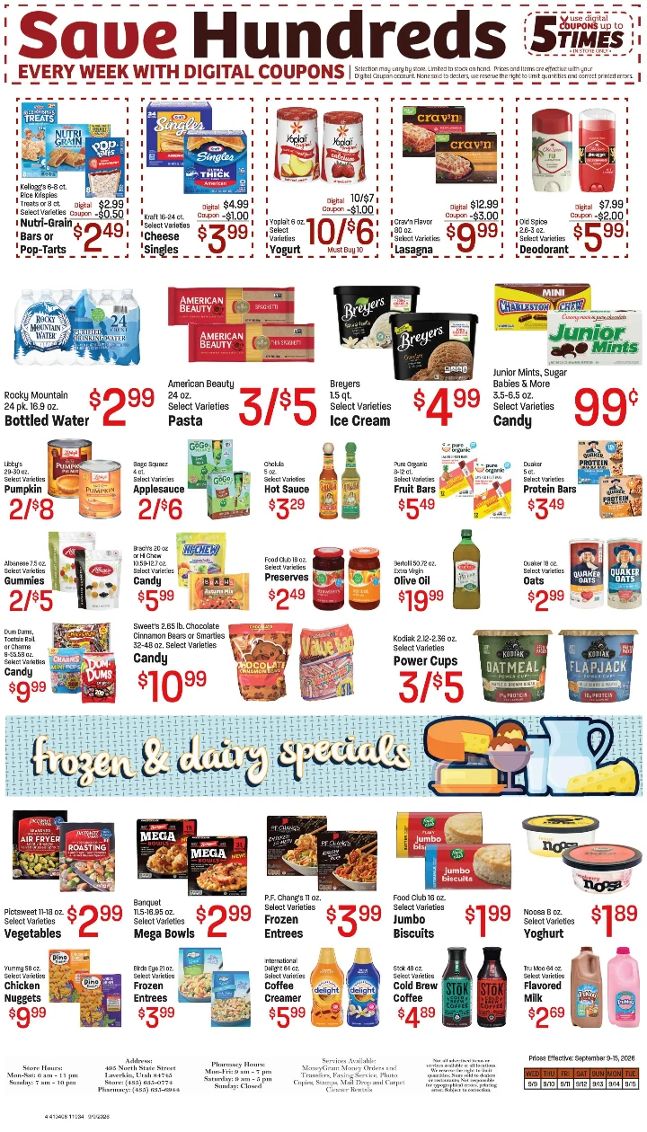 Davis Food & Drug 2026; September 9th - 15th; Stock Up Savings - Page 4
