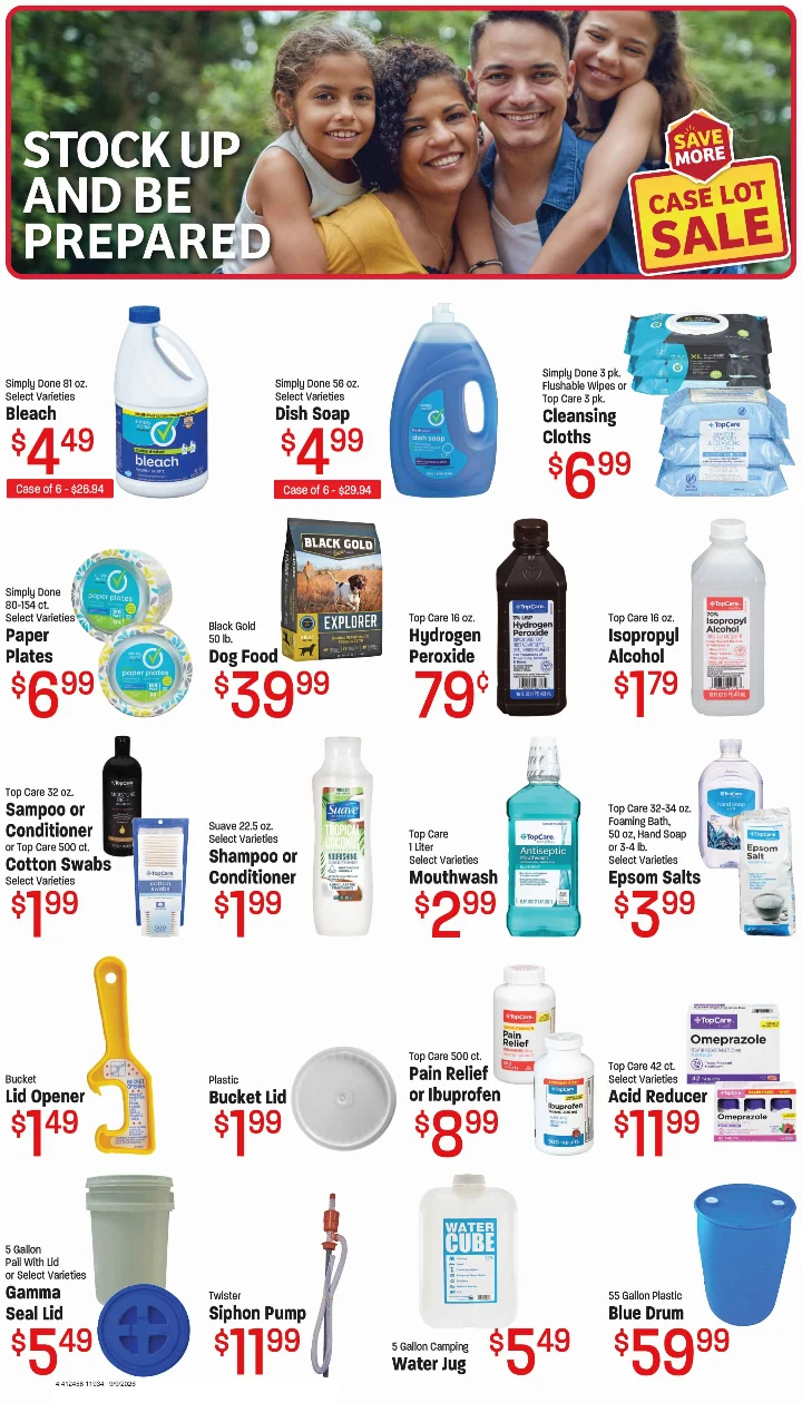 Davis Food & Drug 2026; September 9-15; Case Lot Savings - Page 4