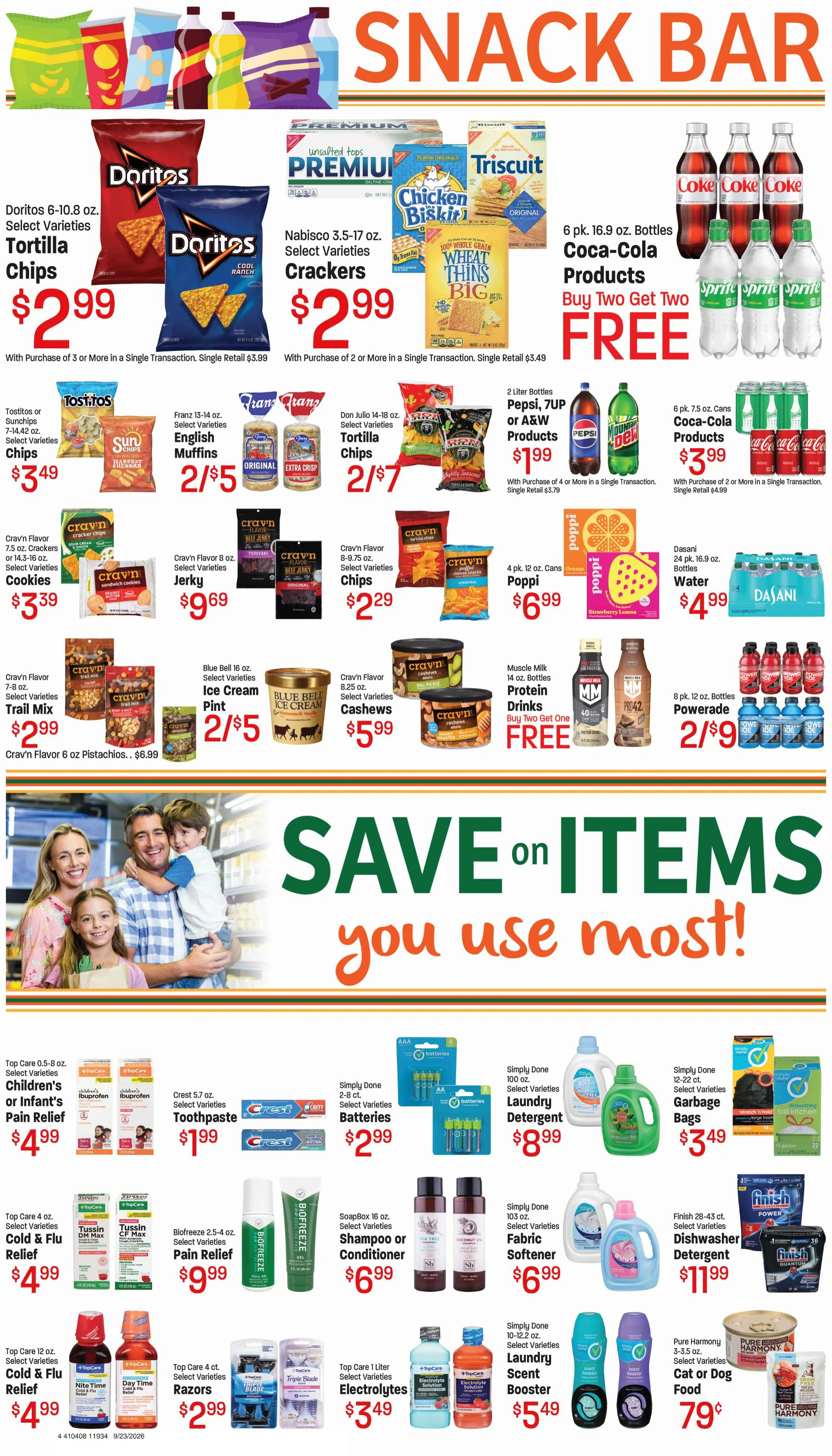 Davis Food & Drug 2026; September 23 - 29; Save More - Page 4