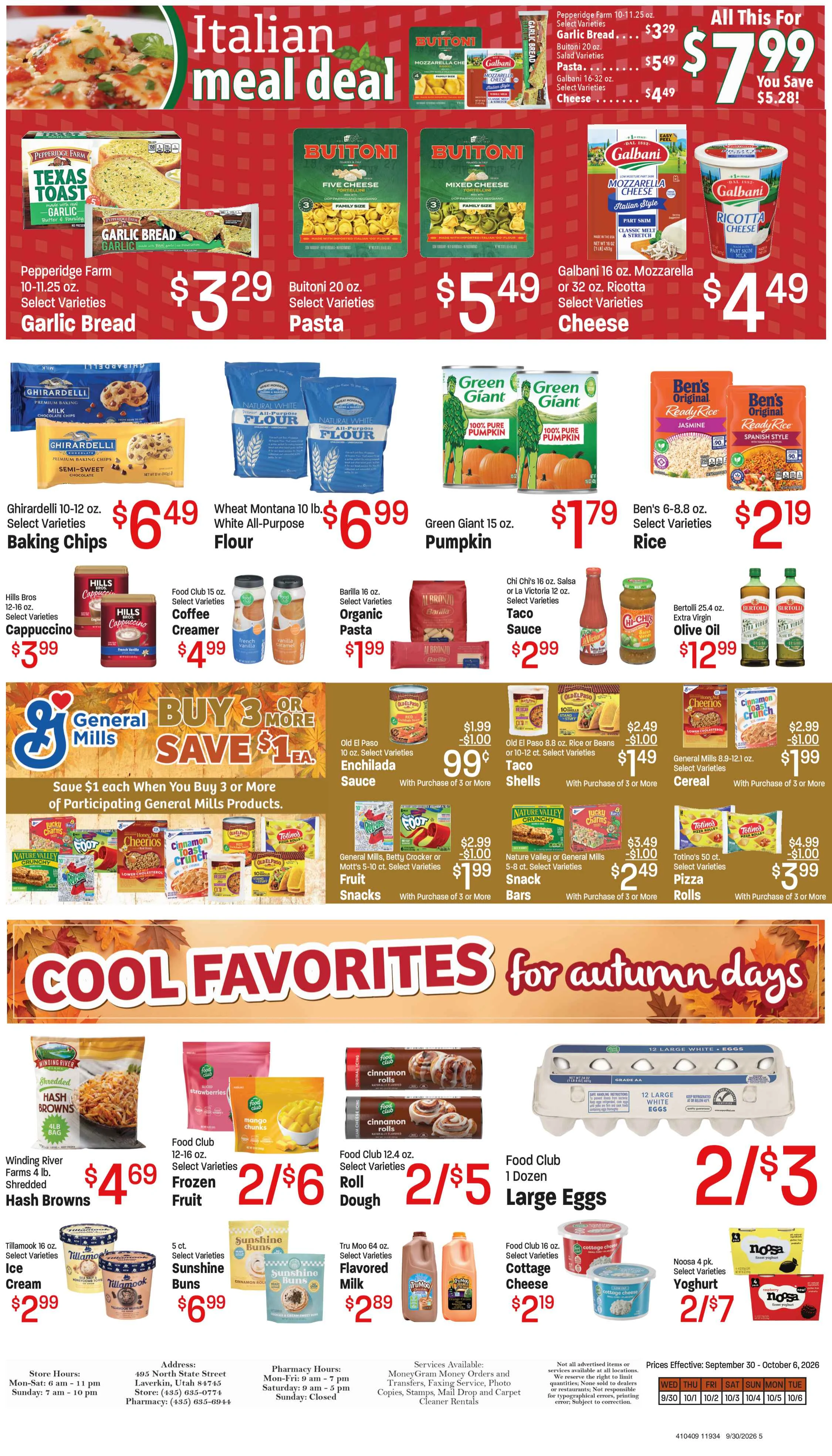 Davis Food & Drug 2026; September 30 - October 6; Autumn Savings - Page 5