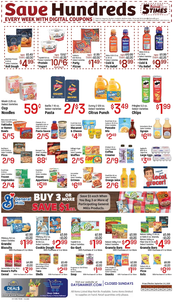 Days Family Market Days Market Weekly Ad - September 2, 2026 - Page 6