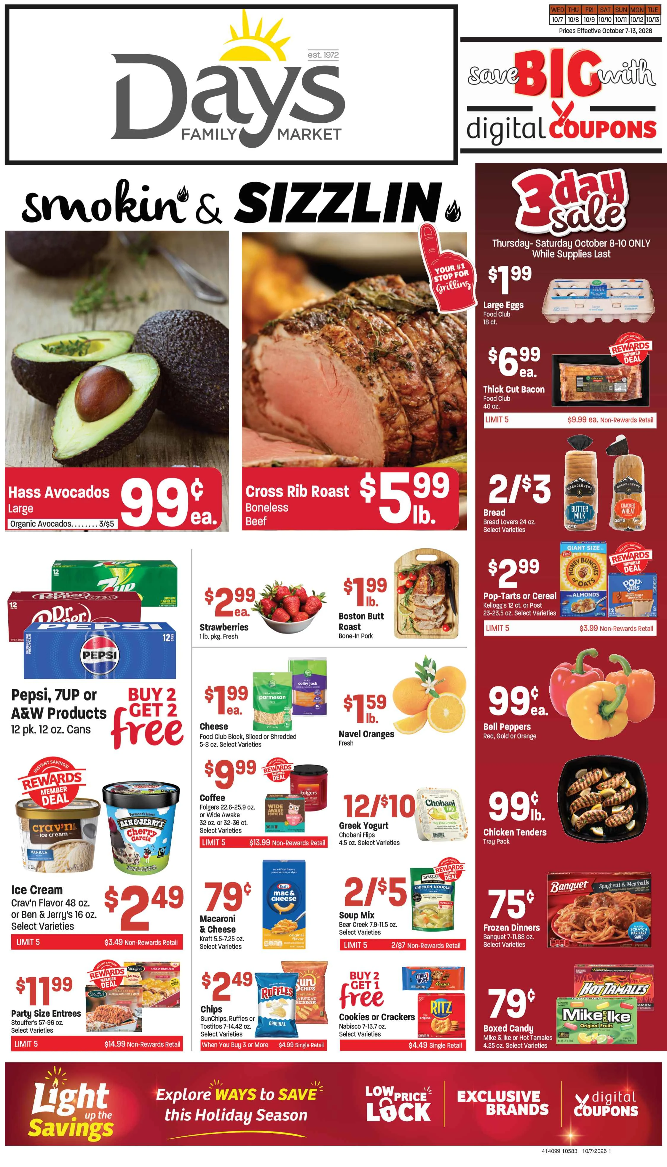 Days Family Market Days Market Weekly Ad - October 07, 2026 - Page 1
