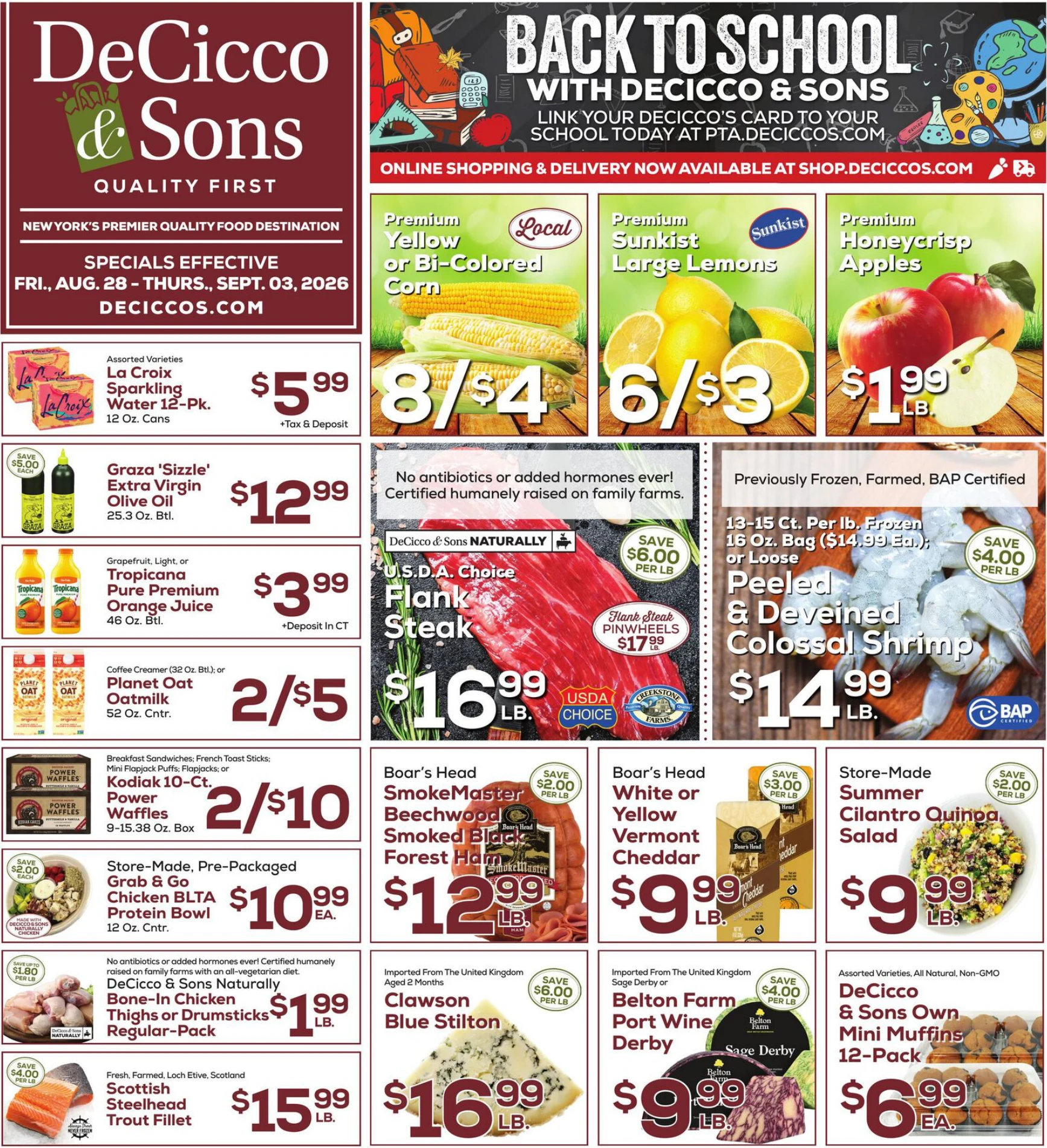 DeCicco & Sons Weekly Ad - Page 1