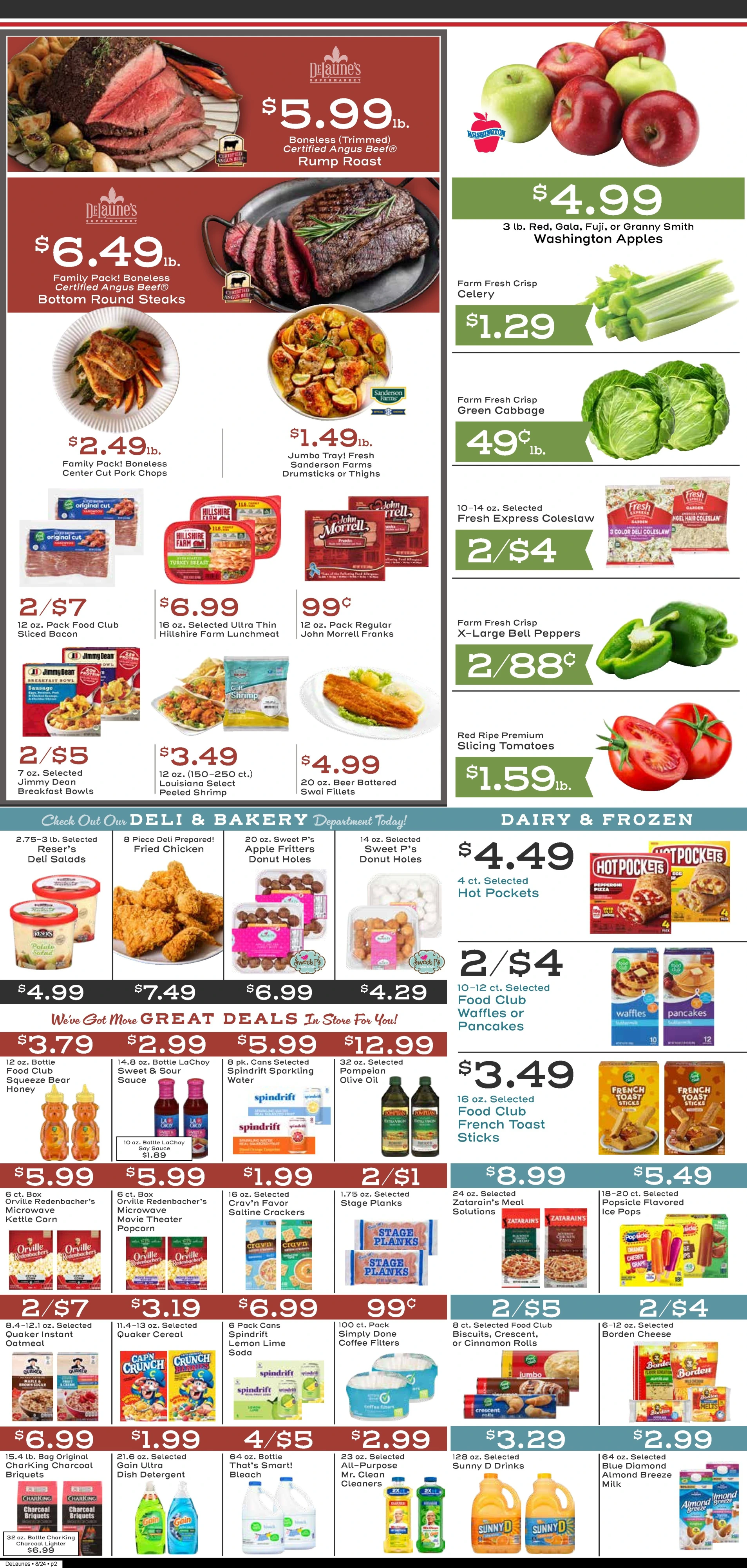 Delaune's Supermarket Current Ad - Page 2