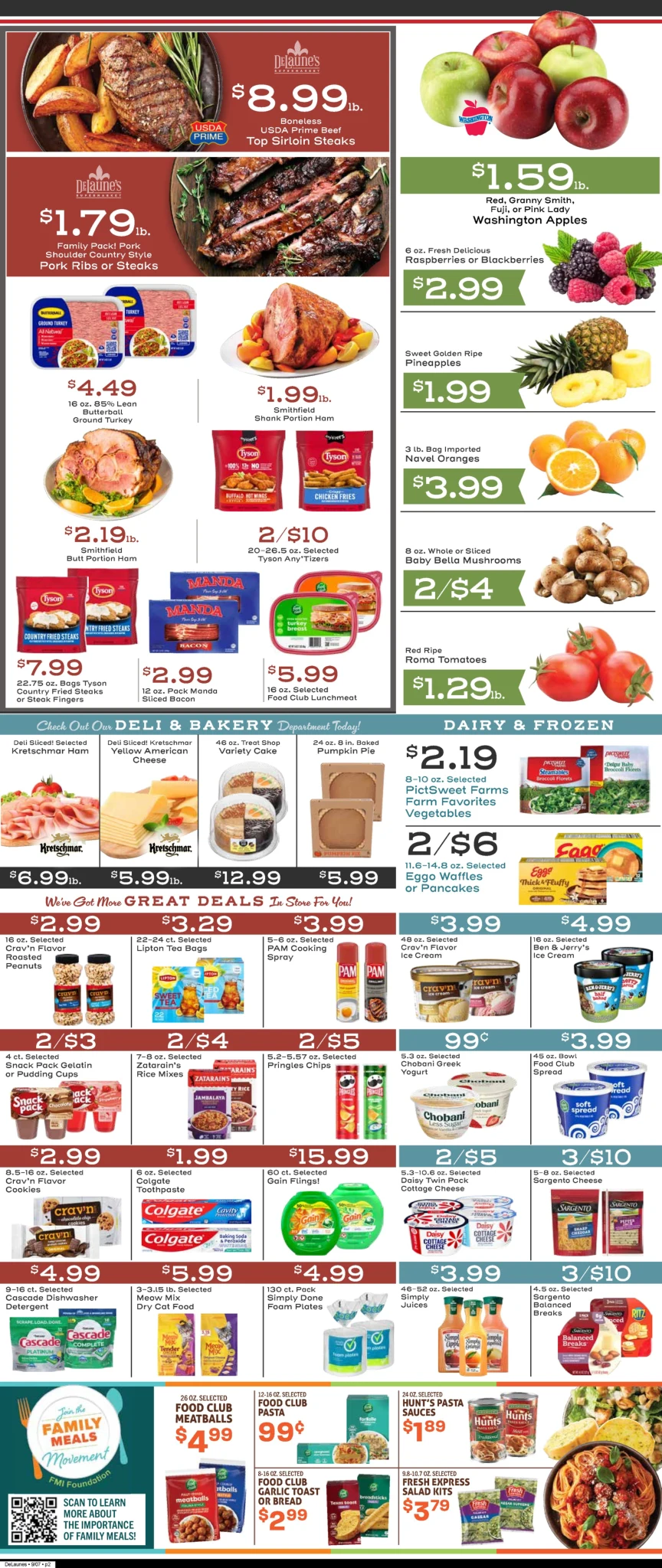 Delaune's Supermarket Current Ad - Page 2