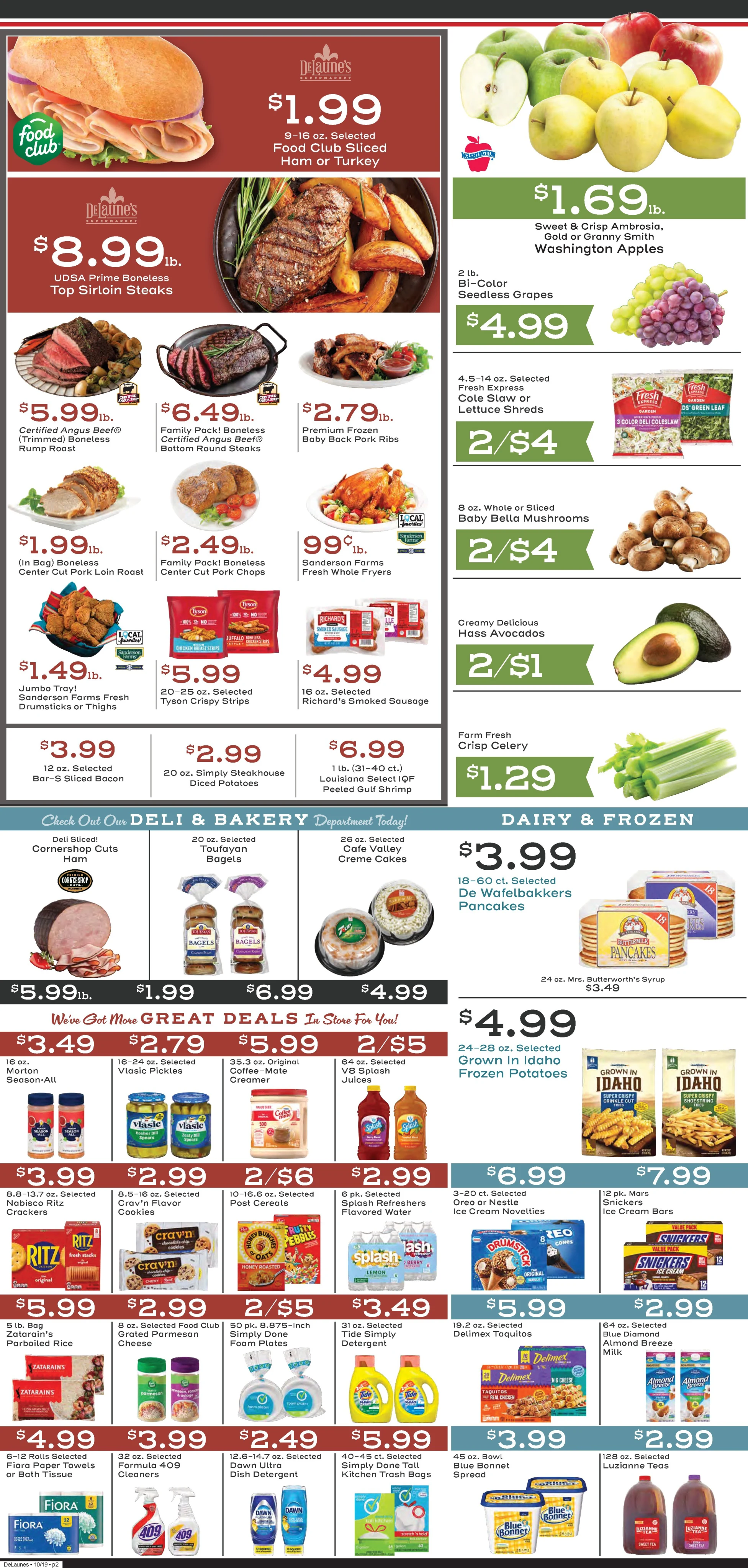 Delaune's Supermarket Current Ad - Page 2