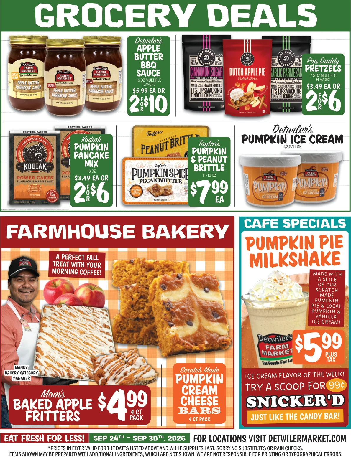 Detwiler's Farm Market Detwiler's Weekly Flyer 9/24/26-9/30/26 - Page 4