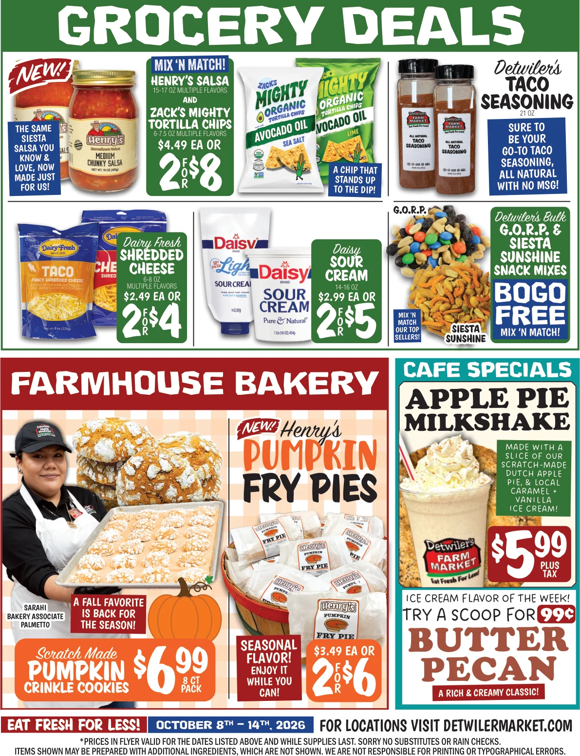 Detwiler's Farm Market Detwiler's Weekly Flyer 10/8/26-10/14/26 - Page 4