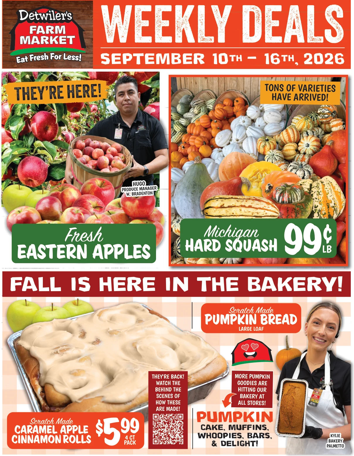 Detwiler's Farm Market Detwiler's Weekly Flyer 9/10/26-9/16/26 - Page 1