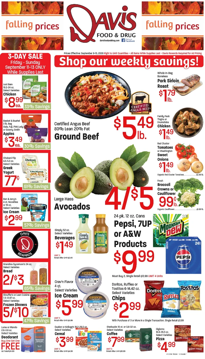 Digby's Market 2026; September 9-15; Stock-Up Savings - Page 1