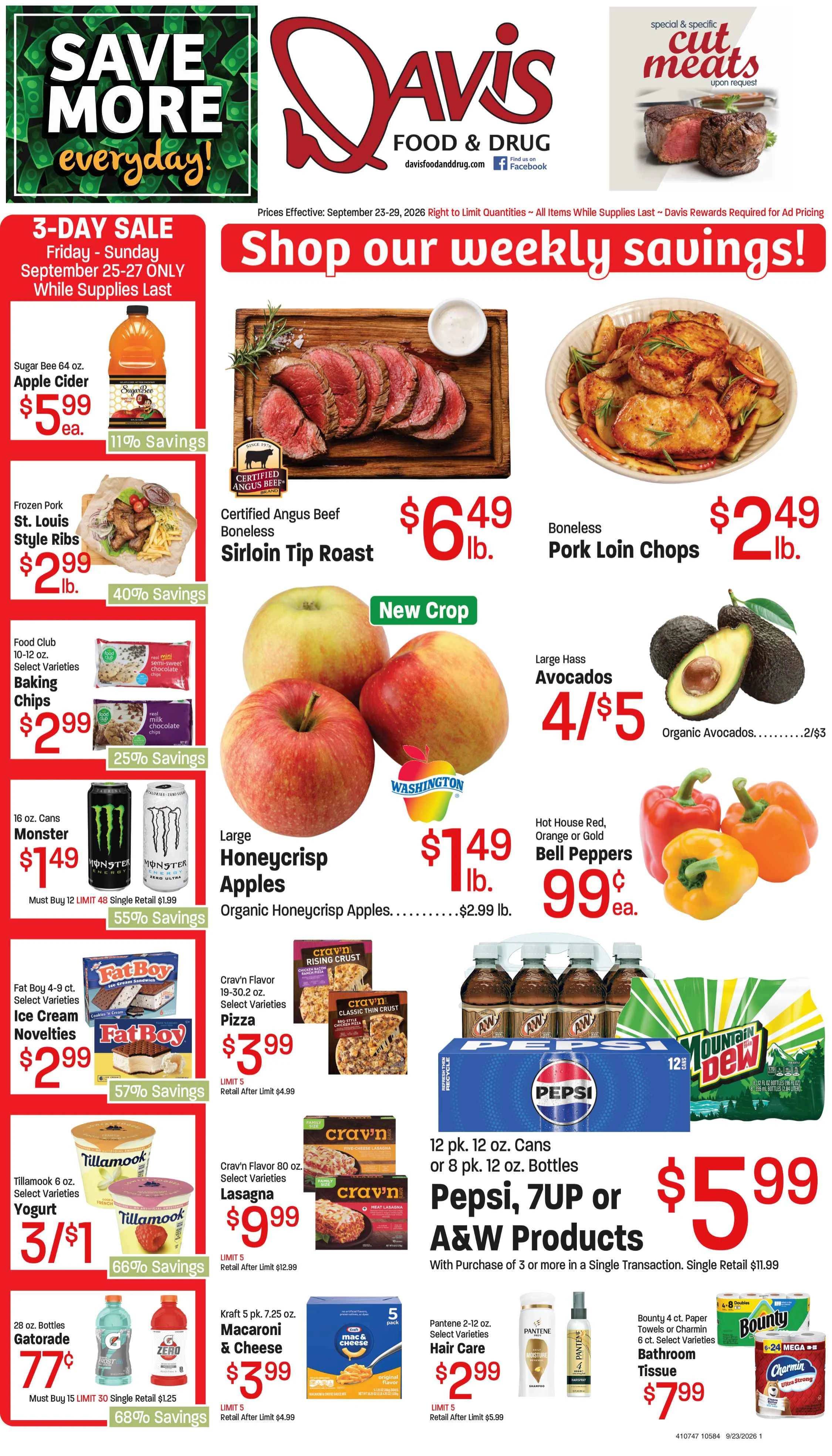 Digby's Market 2026; September 23-29; Save More - Page 1