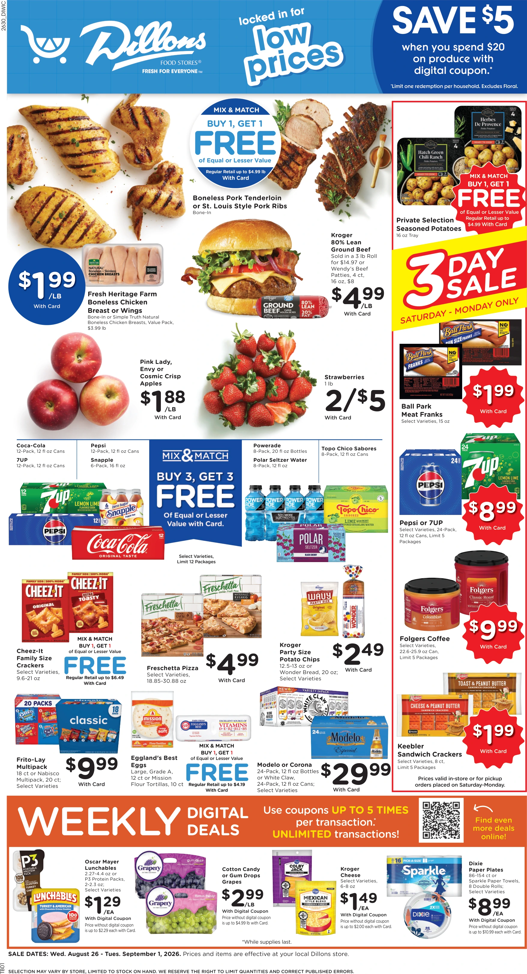 Dillons Weekly Ad - Page 1
