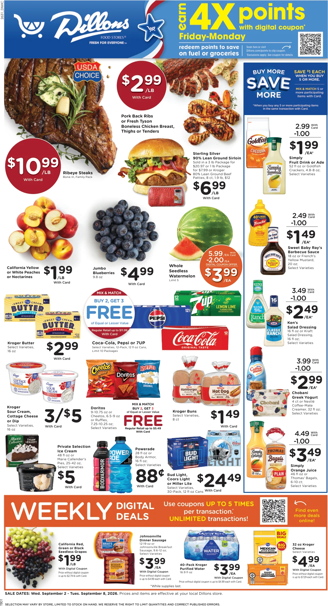Dillons Weekly Ad - Page 1