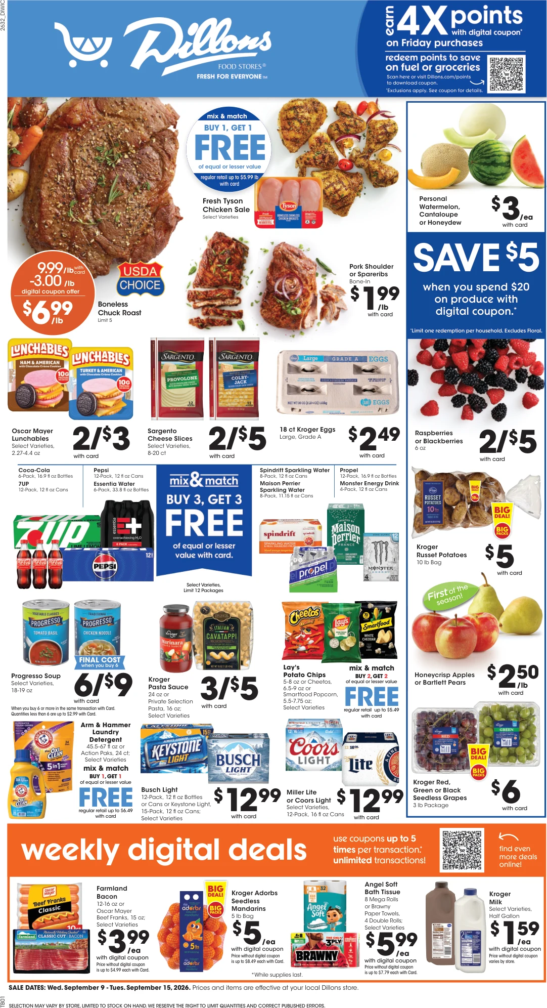 Dillons Weekly Ad - Page 1