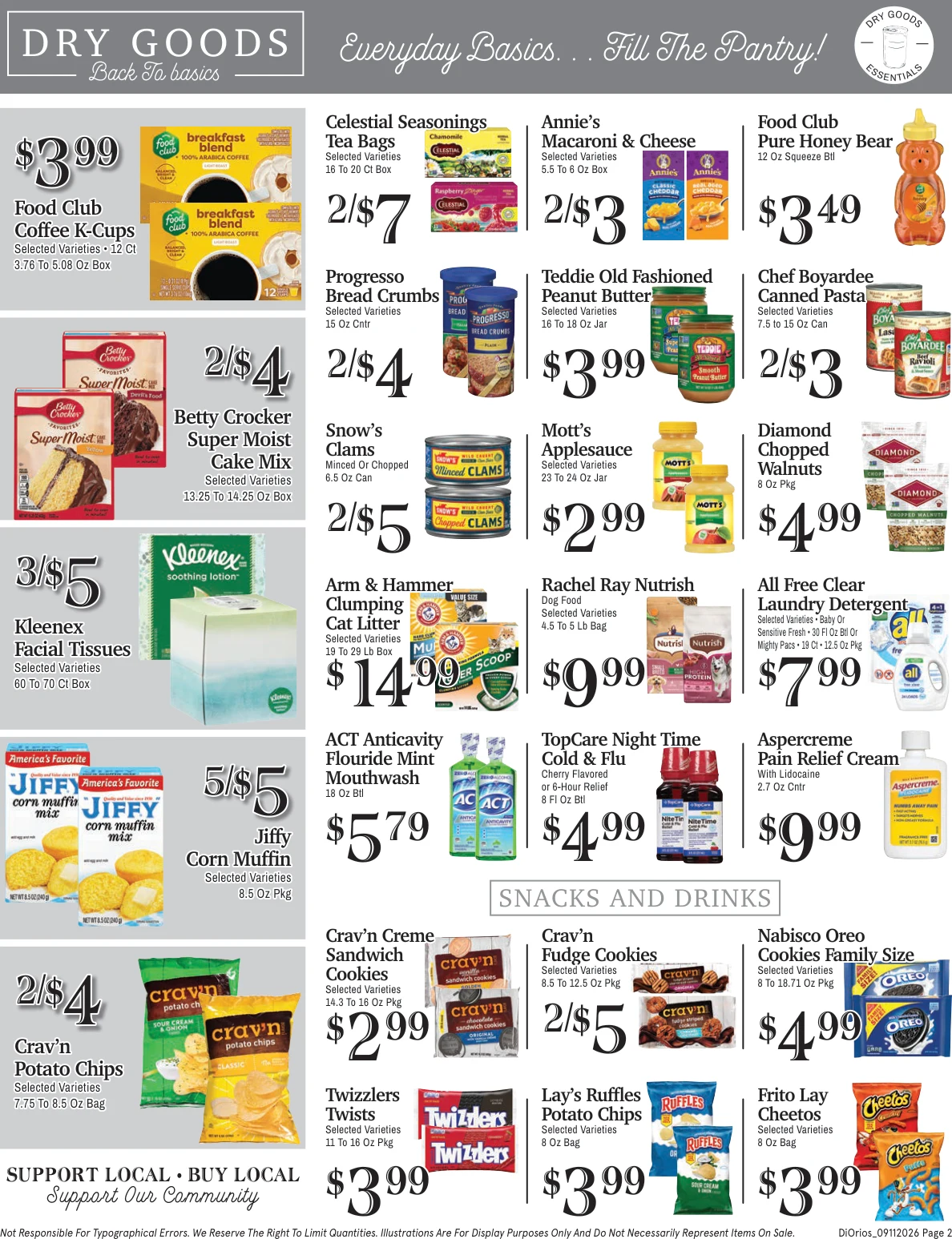 DiOrio's Supermarket DiOrio's Supermarket - Page 2