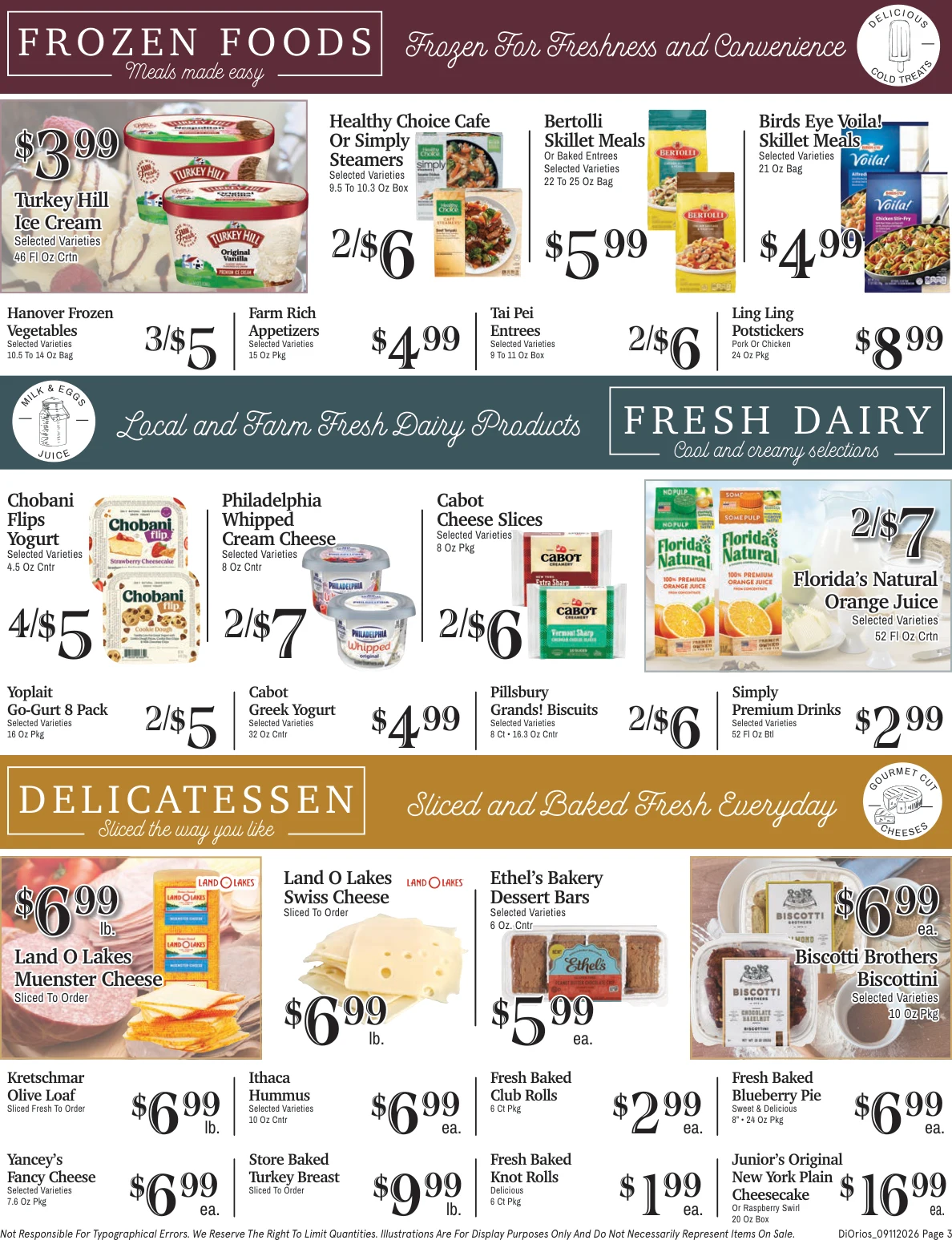 DiOrio's Supermarket DiOrio's Supermarket - Page 3
