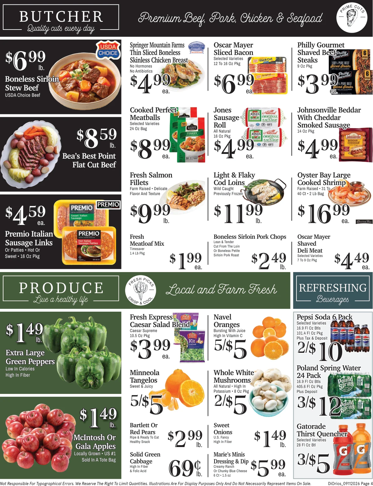 DiOrio's Supermarket DiOrio's Supermarket - Page 4