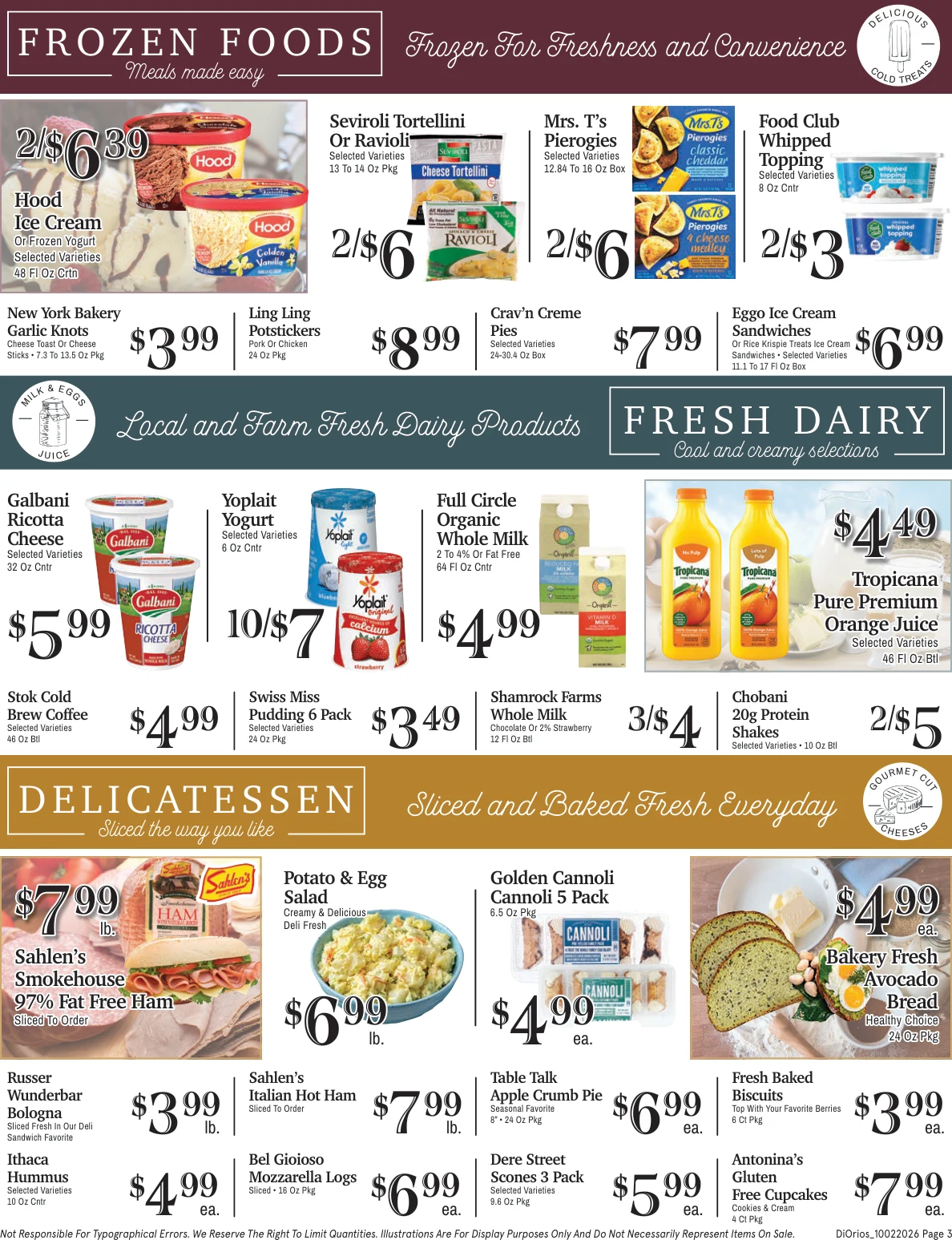 DiOrio's Supermarket DiOrio's Supermarket - Page 3
