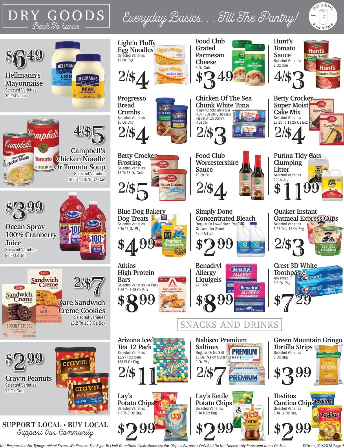 DiOrio's Supermarket DiOrio's Supermarket - Page 2